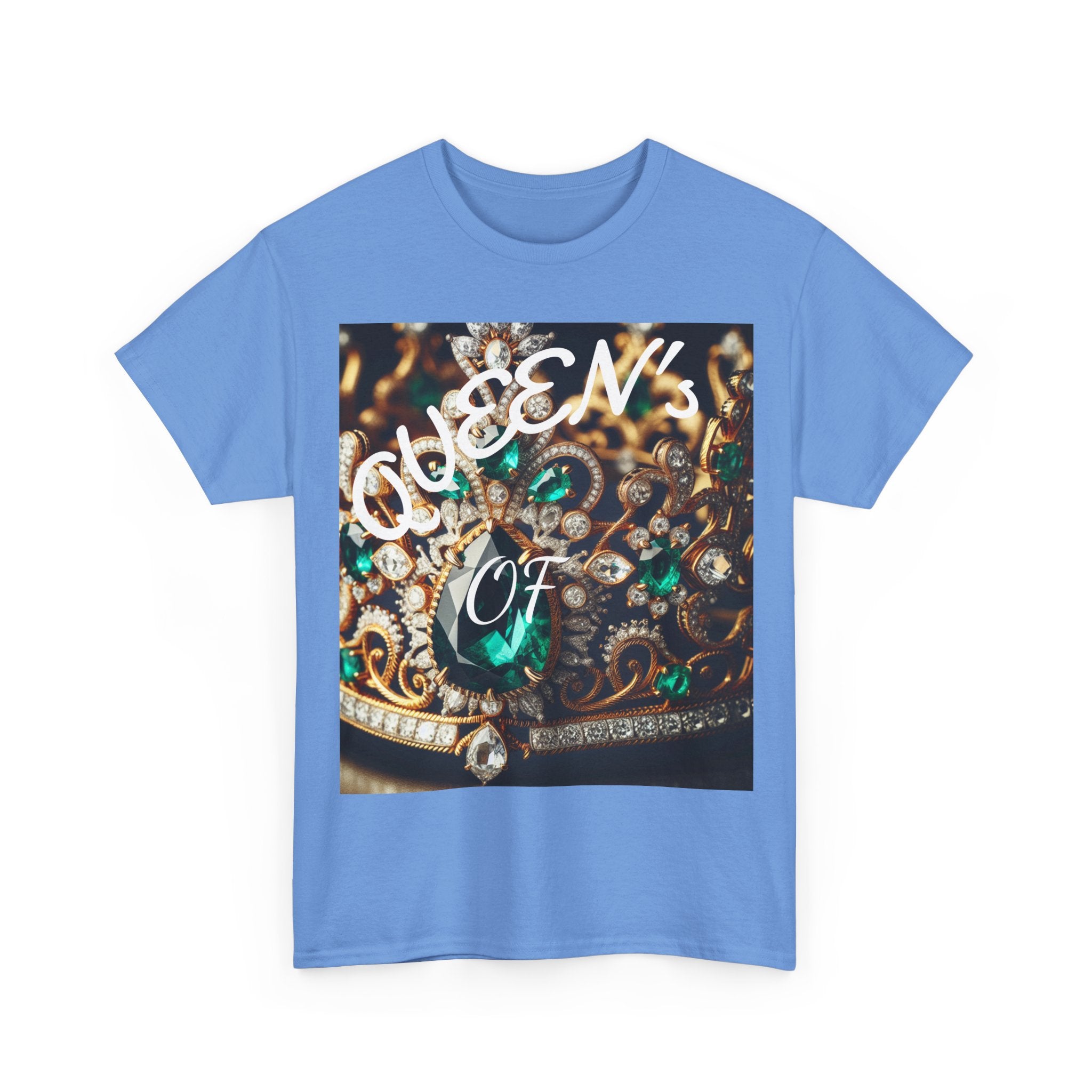 Queen of 66Twelve Unisex Heavy Cotton Tee, Stylish Graphic Tee, Trendy Gift, Casual Wear, Birthday Gift, Everyday Fashion