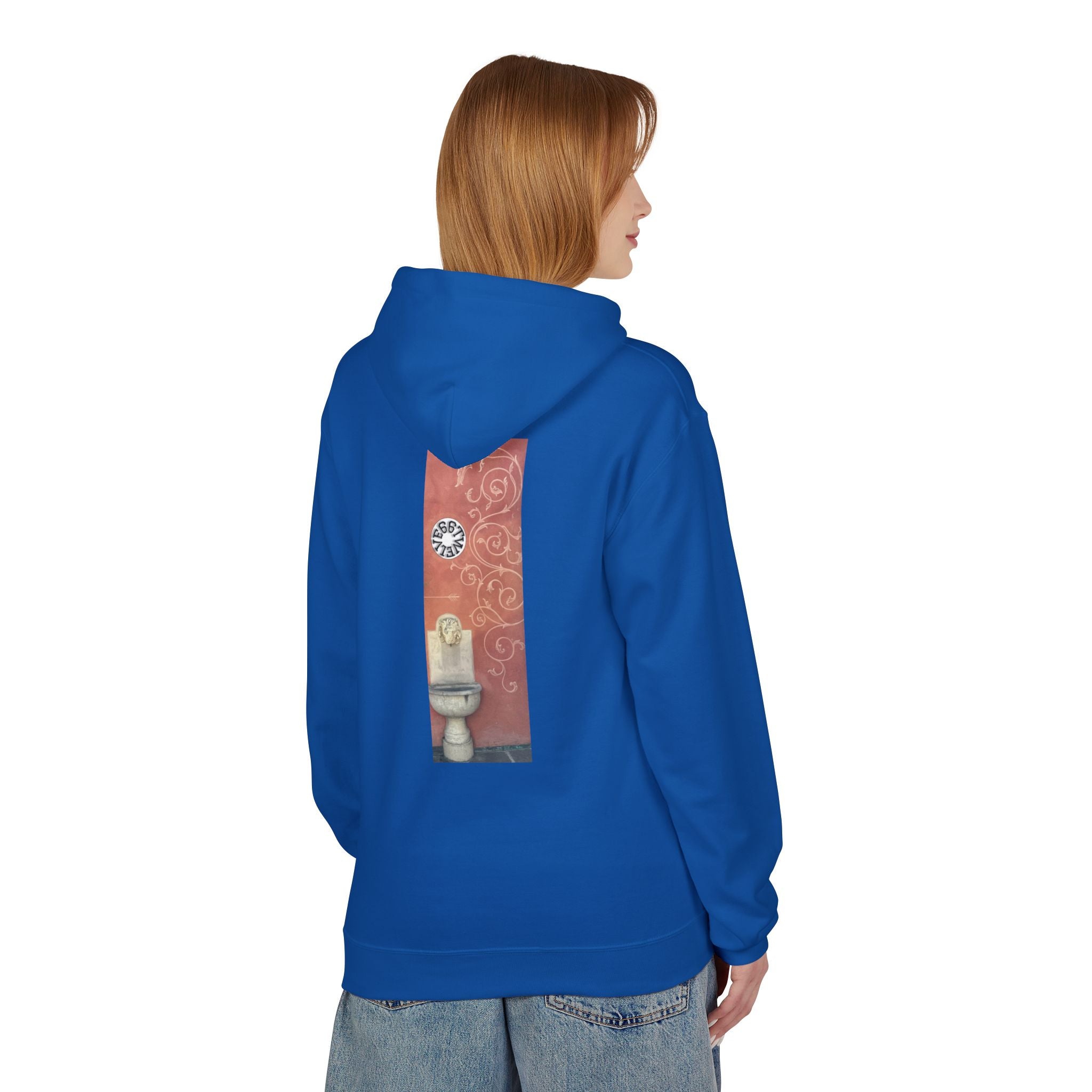 Artistic Unisex Fleece Hoodie - Cozy, Unique Design for Comfort, Ideal for Gifting, Casual Wear, Softstyle Style, Relaxation
