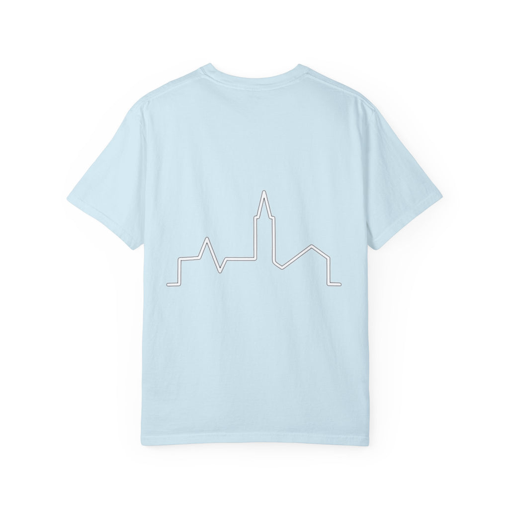 Vintage Lakeside Photo Tee — "66TWELVE" Graphic T-Shirt