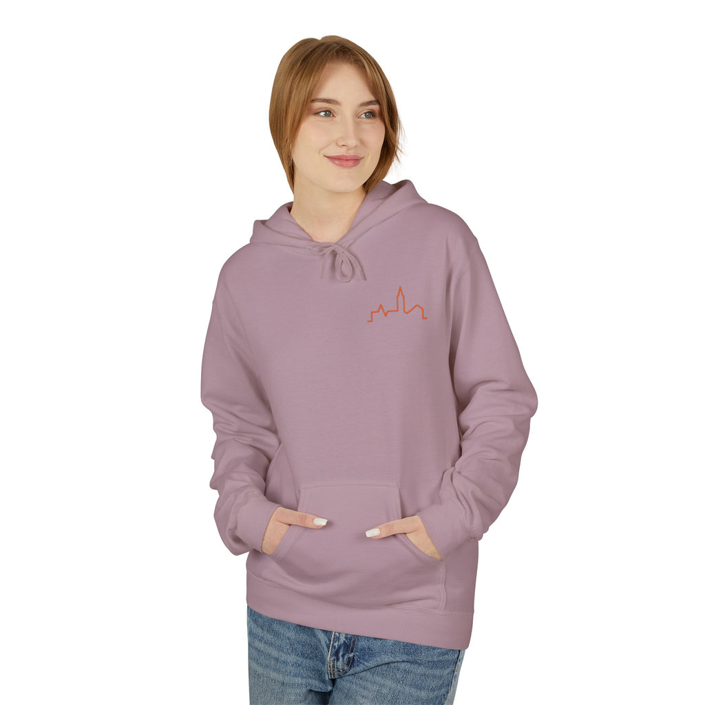 Artistic Unisex Fleece Hoodie - Cozy, Unique Design for Comfort, Ideal for Gifting, Casual Wear, Softstyle Style, Relaxation