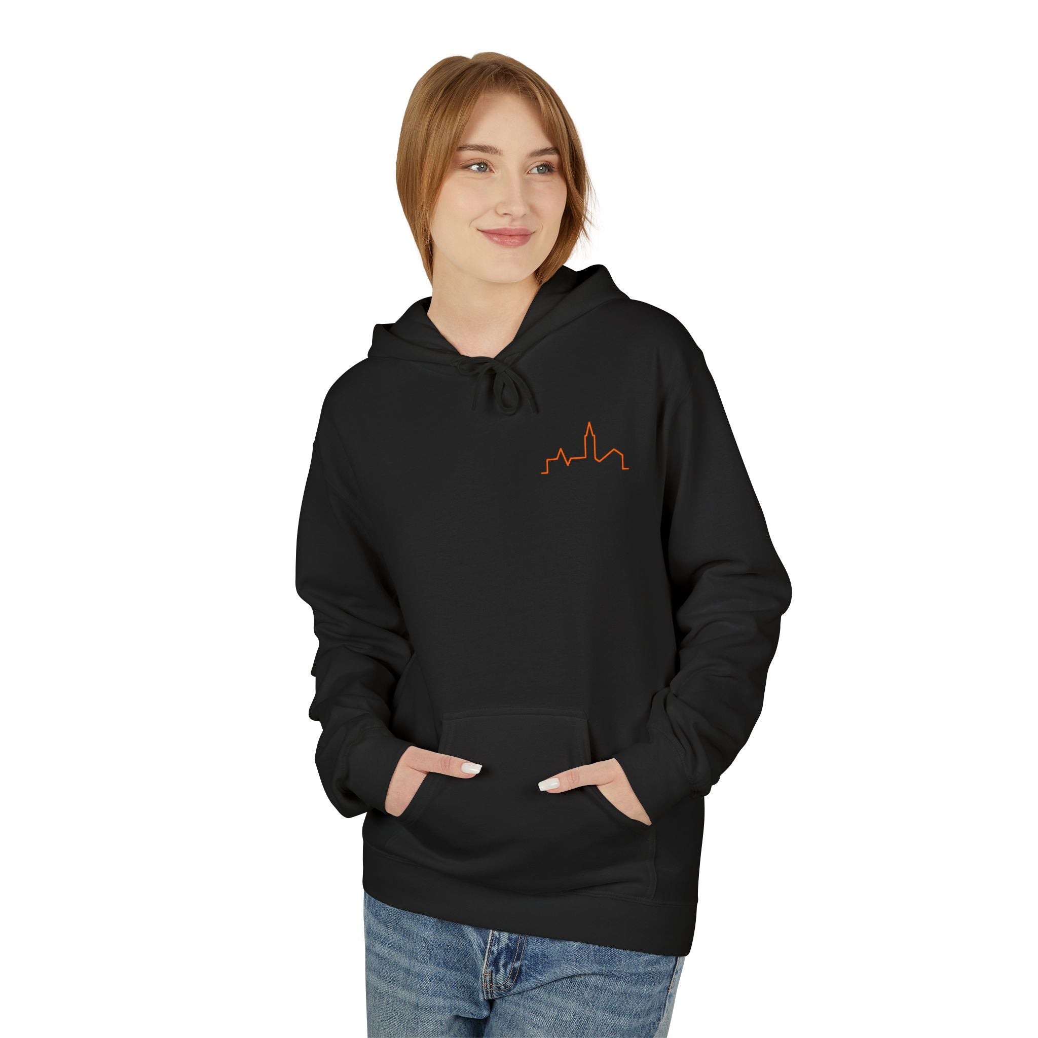 Artistic Unisex Fleece Hoodie - Cozy, Unique Design for Comfort, Ideal for Gifting, Casual Wear, Softstyle Style, Relaxation