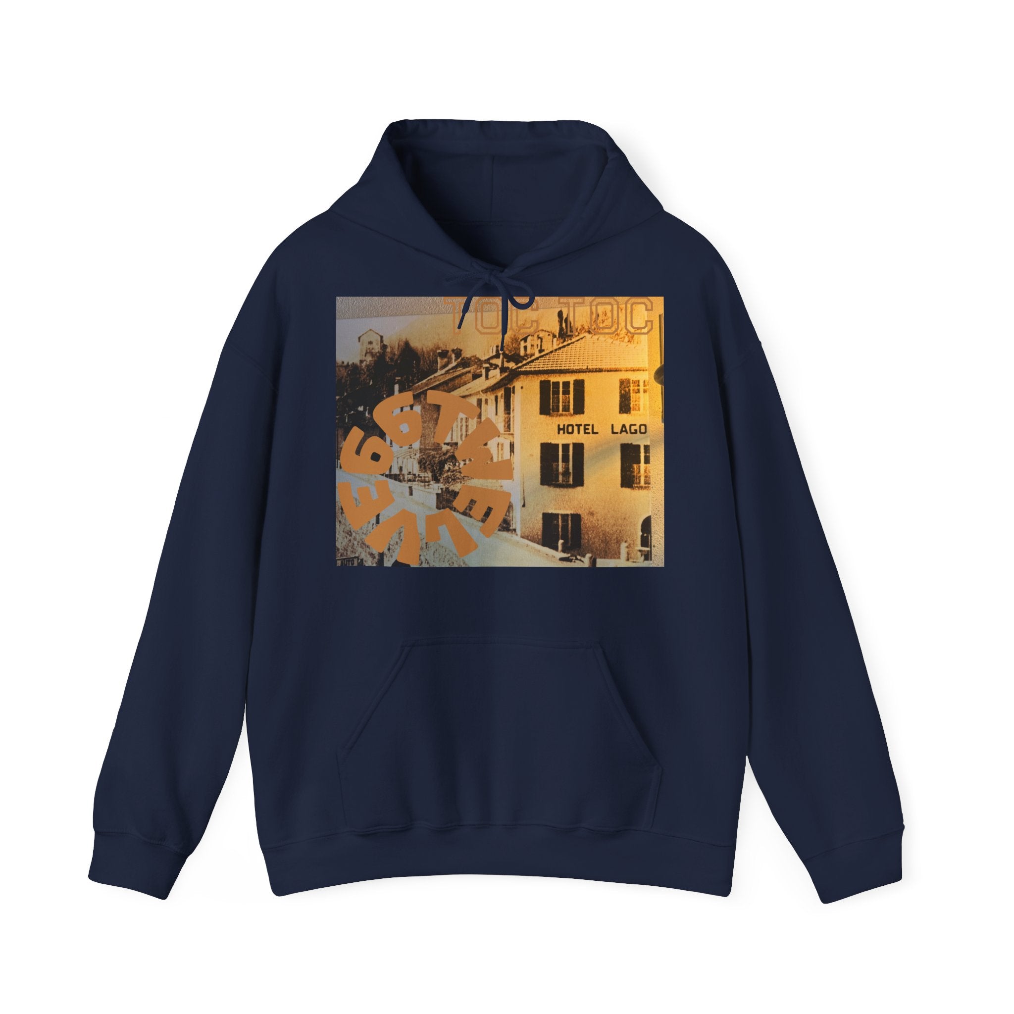Retro Hotel Lago Hooded Sweatshirt