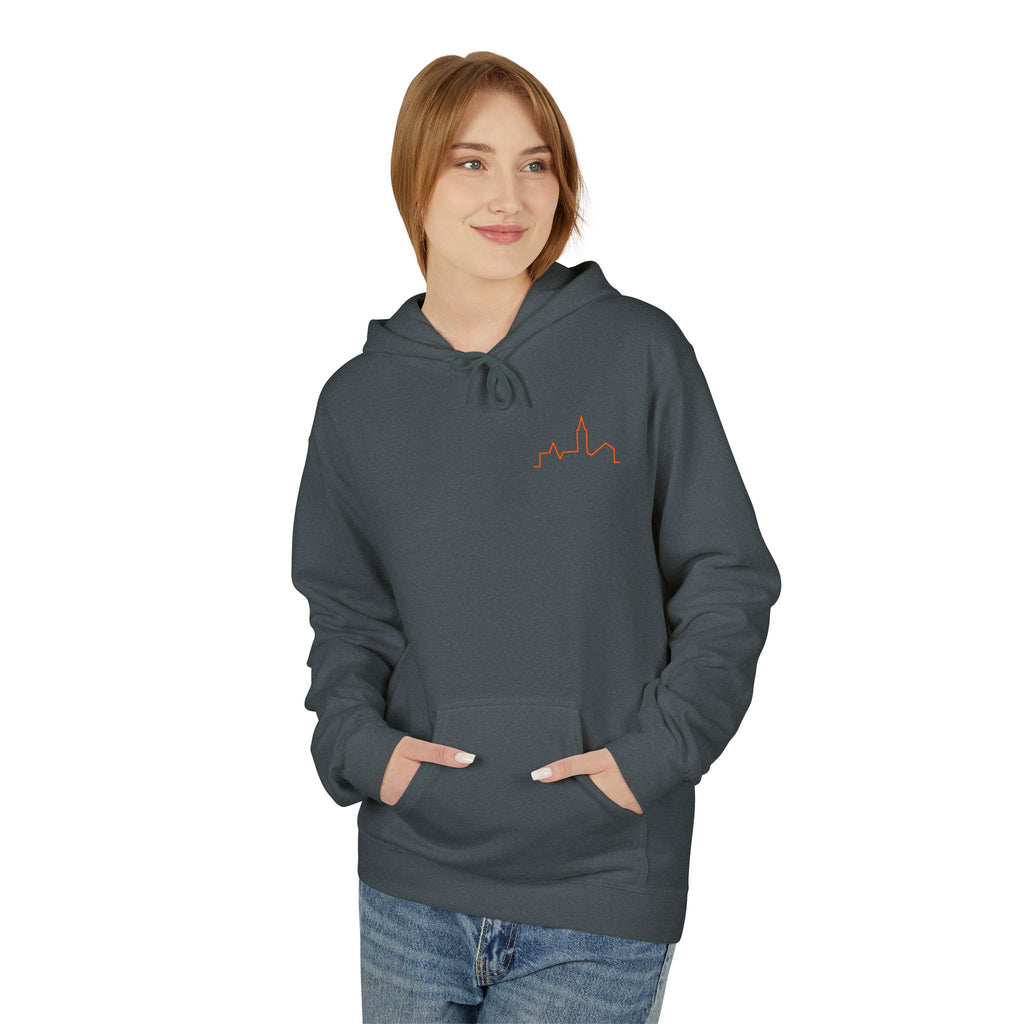 Artistic Unisex Fleece Hoodie - Cozy, Unique Design for Comfort, Ideal for Gifting, Casual Wear, Softstyle Style, Relaxation