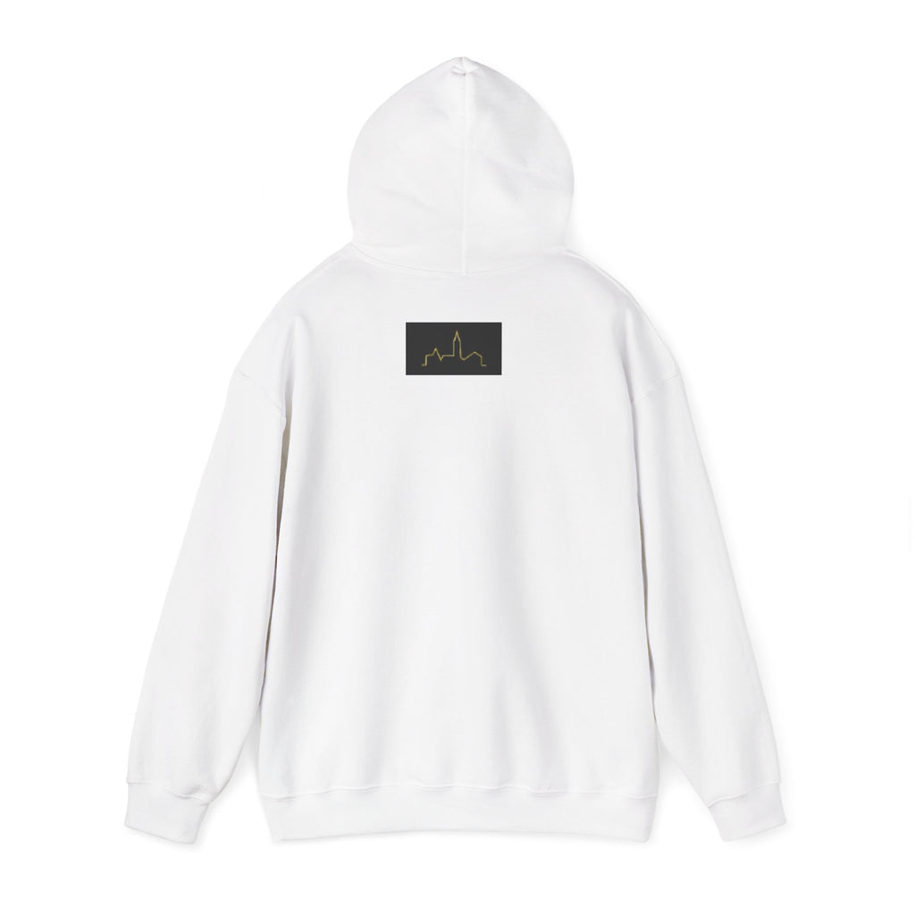 Tropical Vibes Hooded Sweatshirt - Unisex Heavy Blend, Cozy Casual Wear, Perfect for Travel, Beach Days & Gift