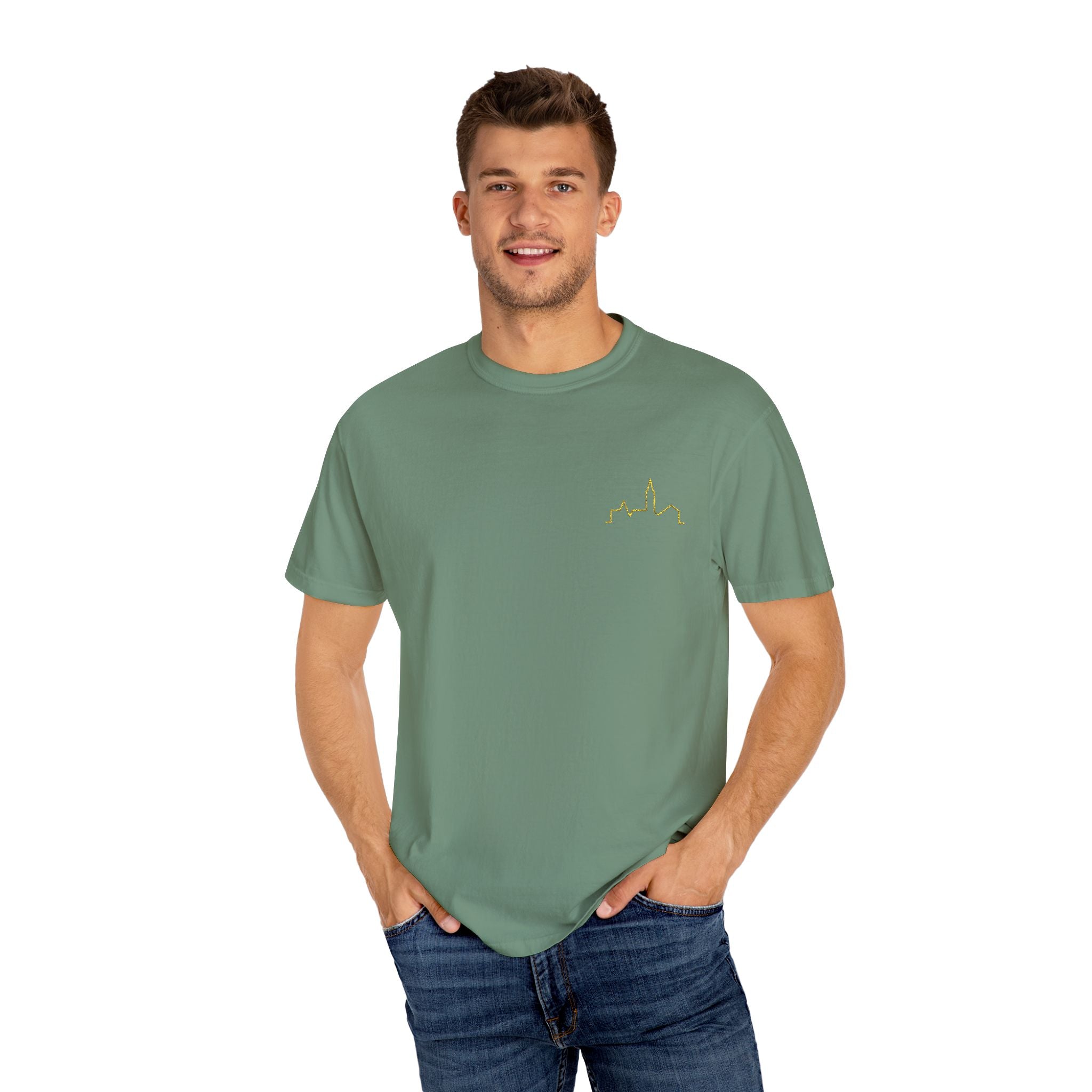 Chic Unisex Garment-Dyed T-Shirt, Casual Everyday Wear, Gifts for Him & Her, Summer Essentials, Relaxed Fit Apparel