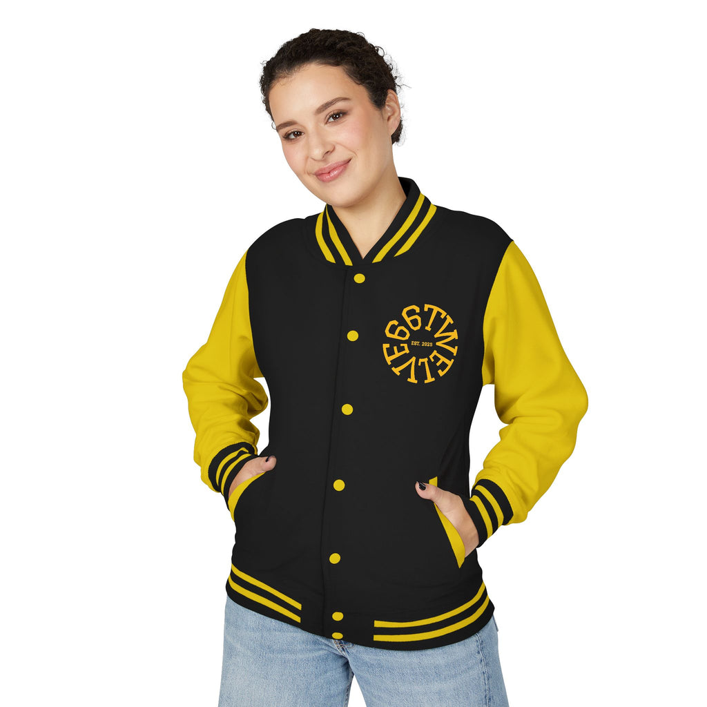 Stylish Unisex Heavyweight Letterman Jacket - Perfect for Game Days, Casual Outings, Celebrations, Sports Events, or Team Spirit