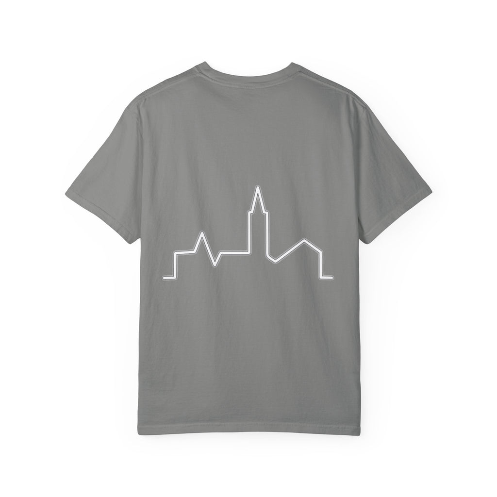 Vintage Lakeside Photo Tee — "66TWELVE" Graphic T-Shirt