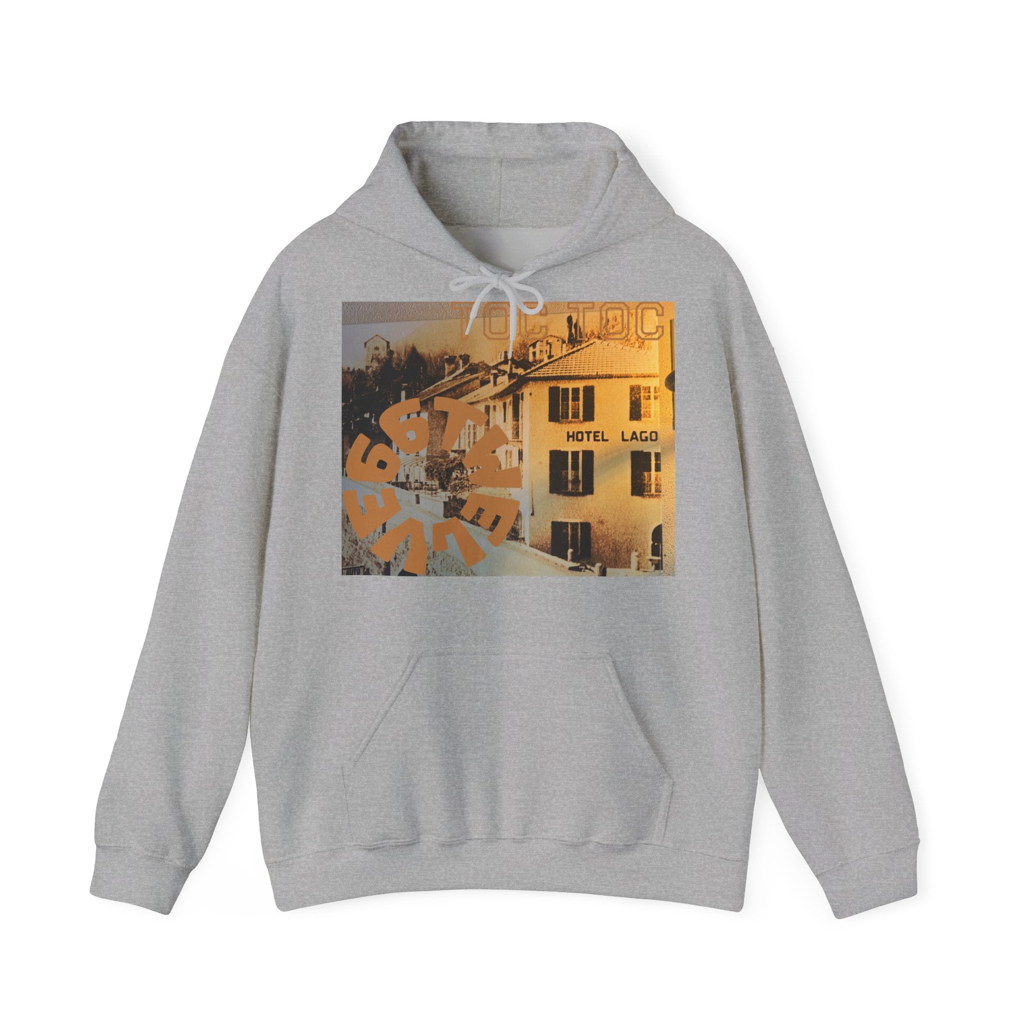 Retro Hotel Lago Hooded Sweatshirt