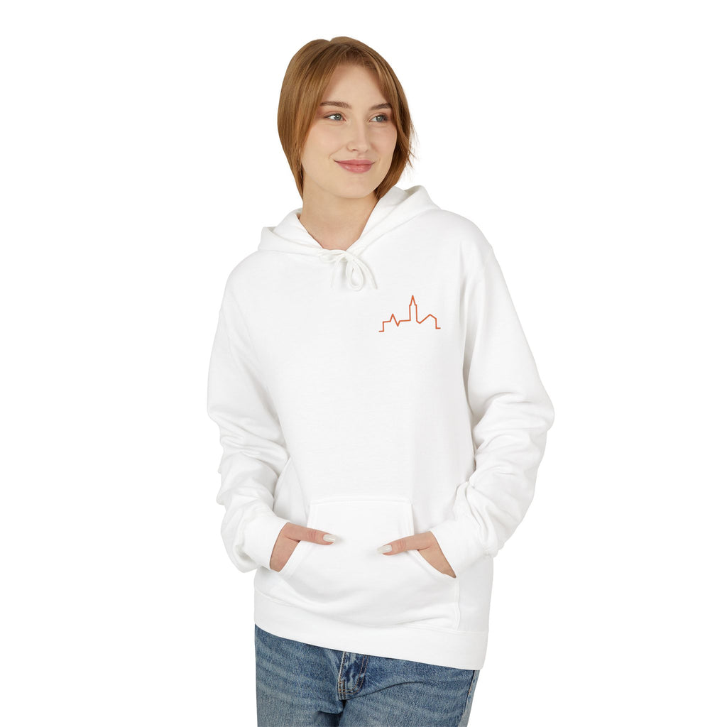 Artistic Unisex Fleece Hoodie - Cozy, Unique Design for Comfort, Ideal for Gifting, Casual Wear, Softstyle Style, Relaxation