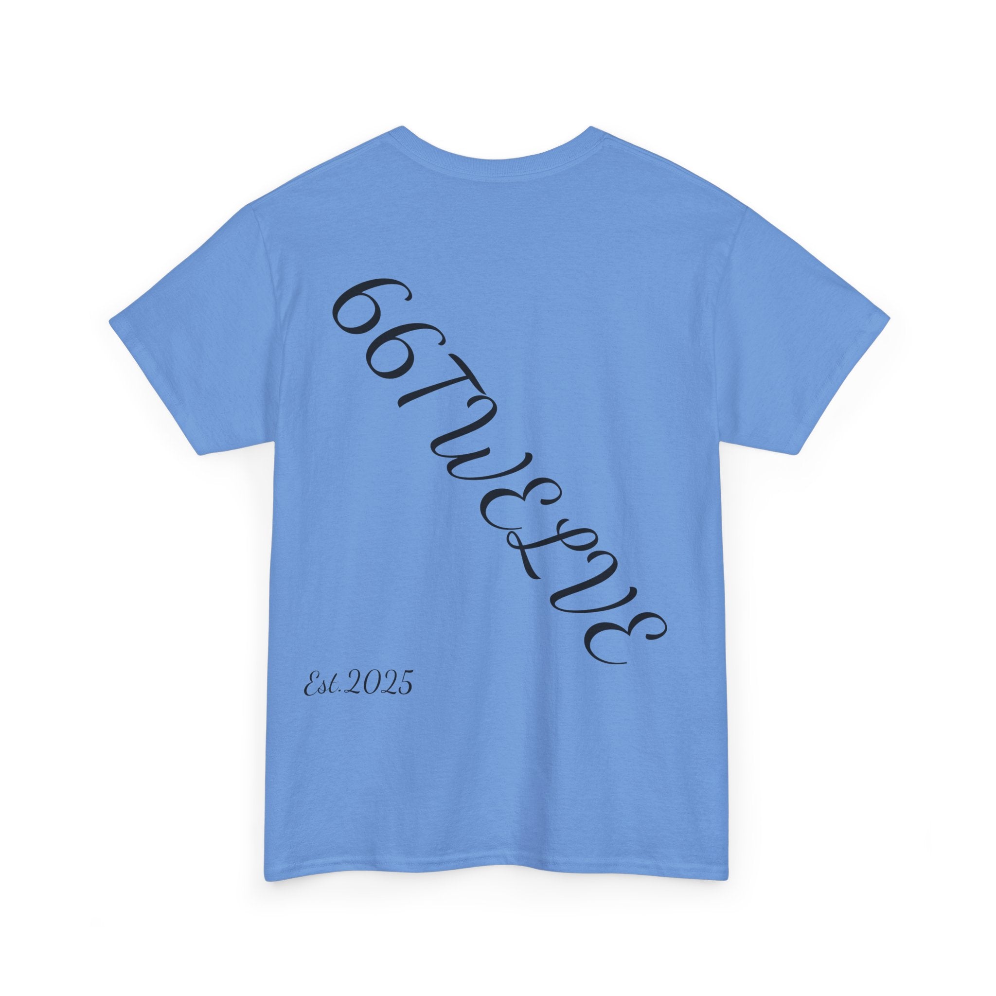 Queen of 66Twelve Unisex Heavy Cotton Tee, Stylish Graphic Tee, Trendy Gift, Casual Wear, Birthday Gift, Everyday Fashion