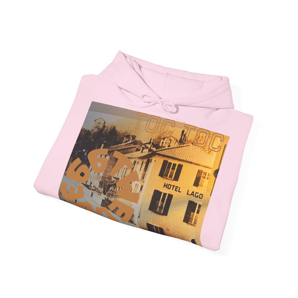 Retro Hotel Lago Hooded Sweatshirt