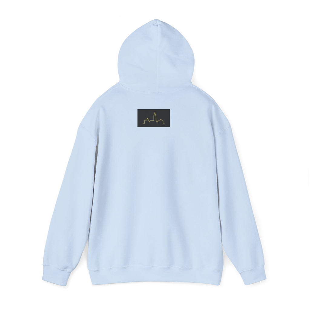 Tropical Vibes Hooded Sweatshirt - Unisex Heavy Blend, Cozy Casual Wear, Perfect for Travel, Beach Days & Gift
