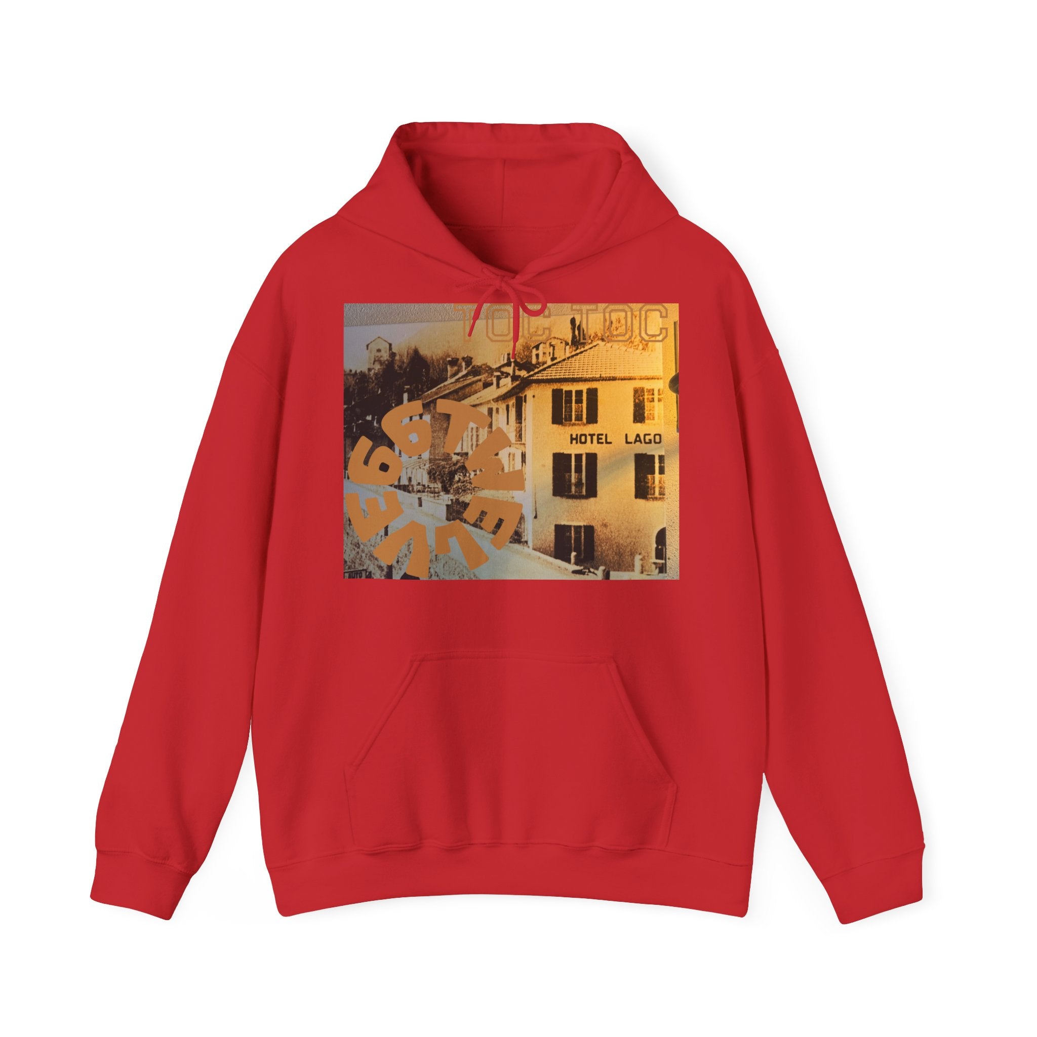 Retro Hotel Lago Hooded Sweatshirt