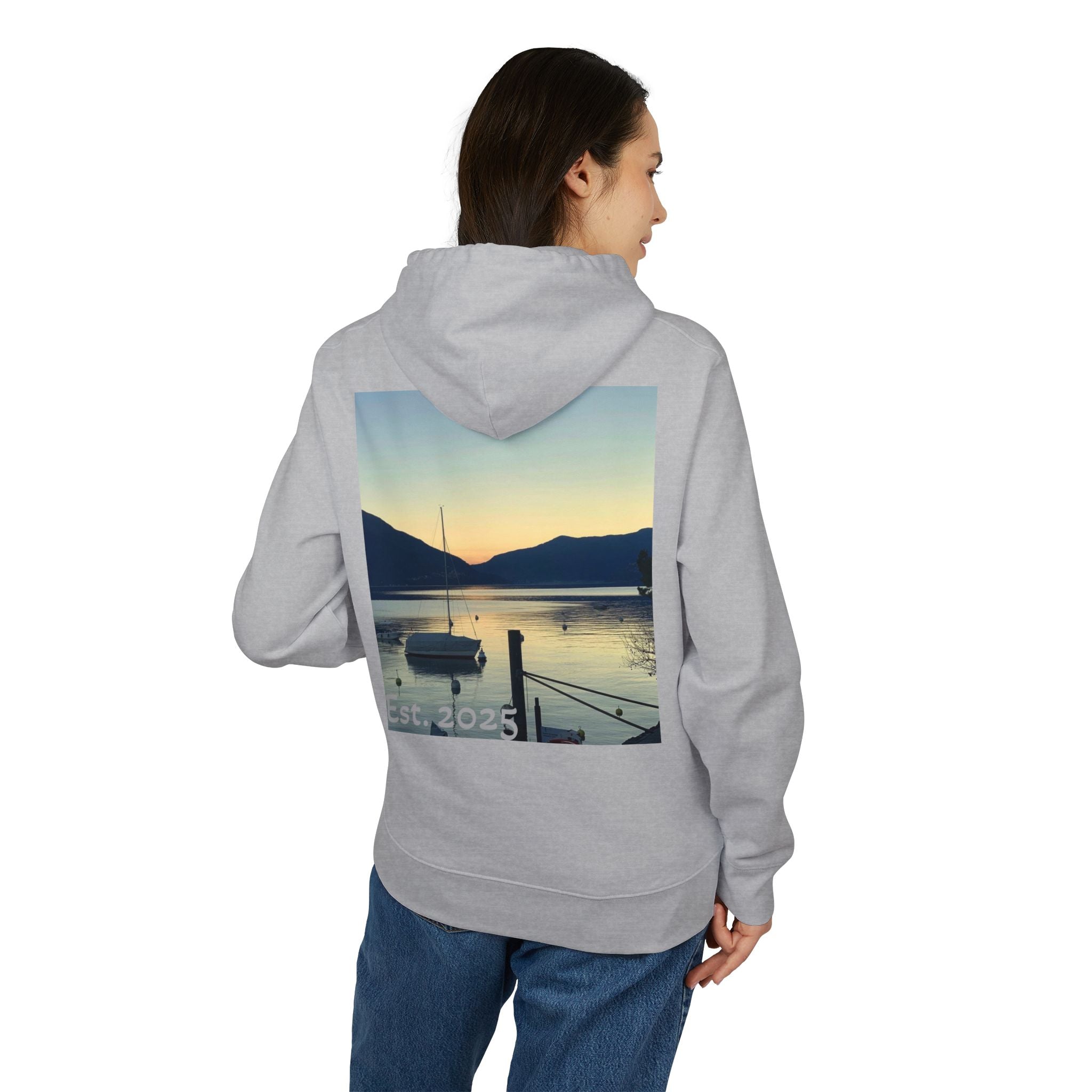 Coastal Photography Hoodie, Unisex Cruiser Hoodie, Beach Vibes Hoodie, Travel Hoodie, Nature Lover Gift, Casual Summer Wear