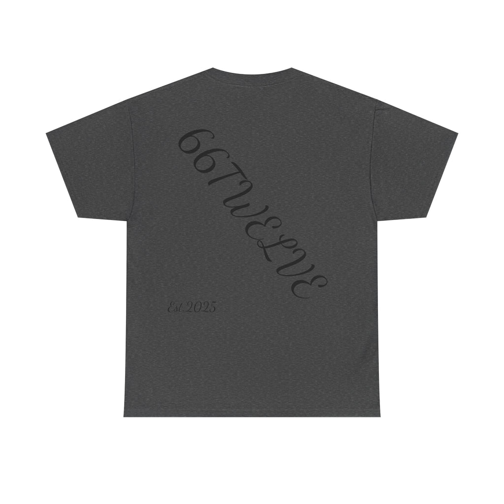 Queen of 66Twelve Unisex Heavy Cotton Tee, Stylish Graphic Tee, Trendy Gift, Casual Wear, Birthday Gift, Everyday Fashion
