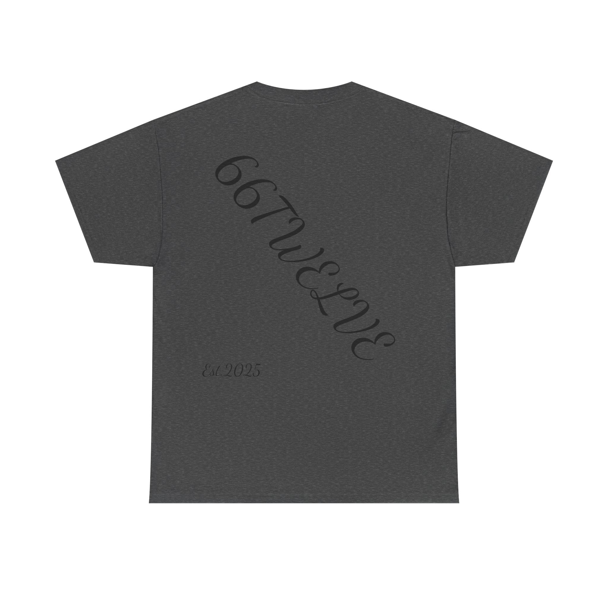 Queen of 66Twelve Unisex Heavy Cotton Tee, Stylish Graphic Tee, Trendy Gift, Casual Wear, Birthday Gift, Everyday Fashion