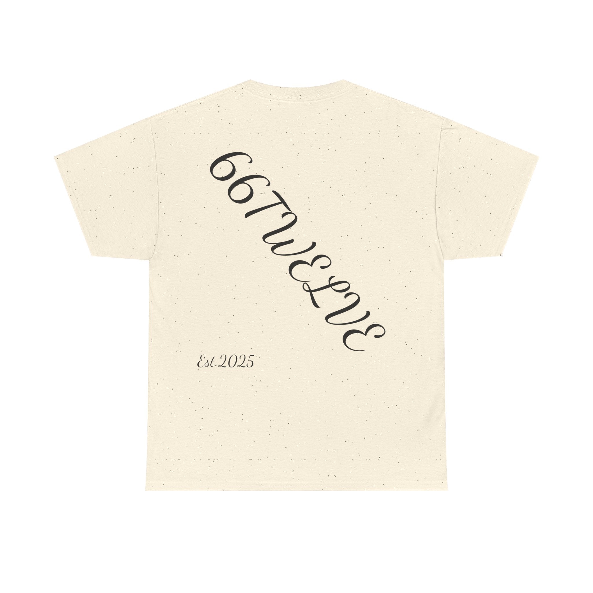 Queen of 66Twelve Unisex Heavy Cotton Tee, Stylish Graphic Tee, Trendy Gift, Casual Wear, Birthday Gift, Everyday Fashion