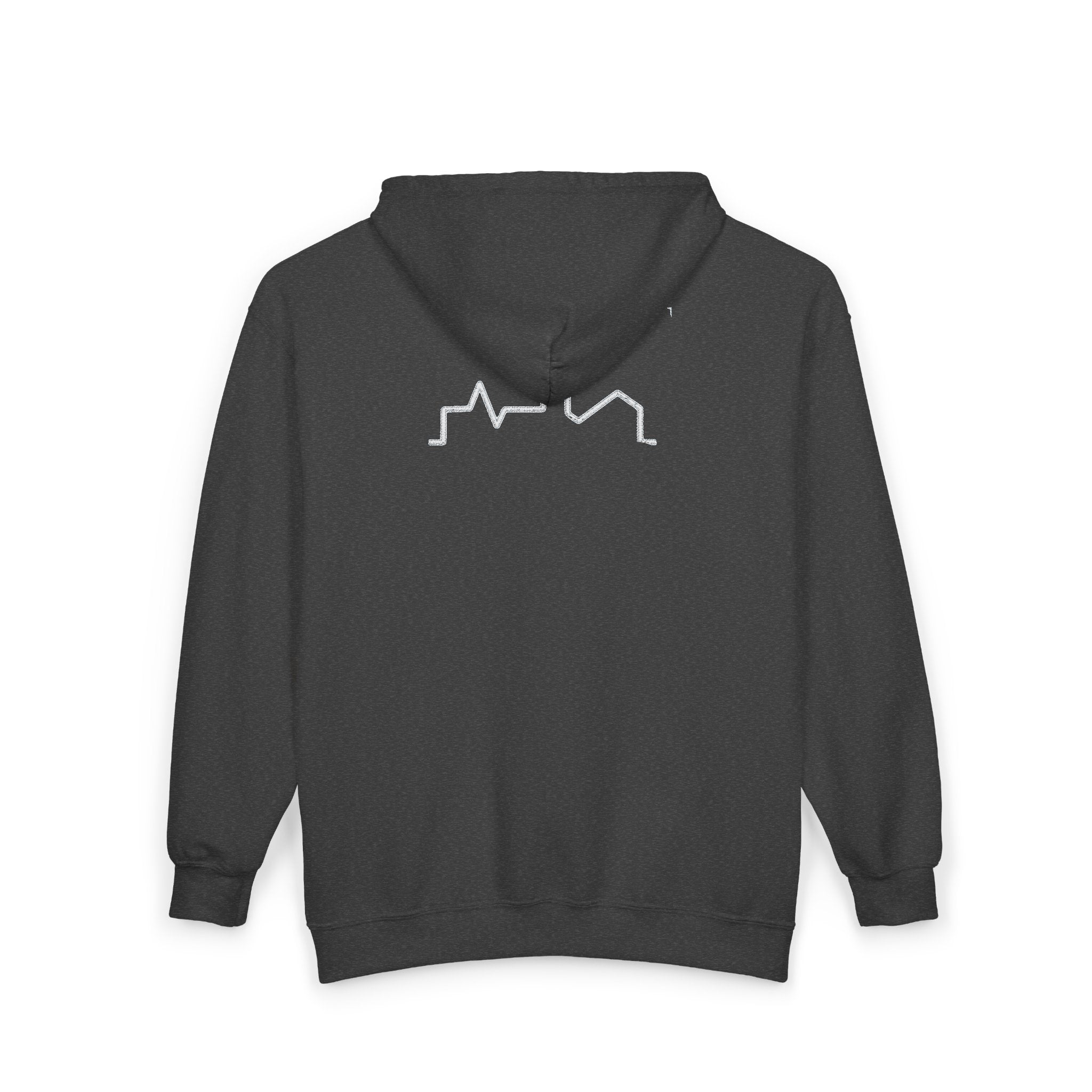 Urban Skyline Zip-Up Hoodie - Unisex Heavy Blend™