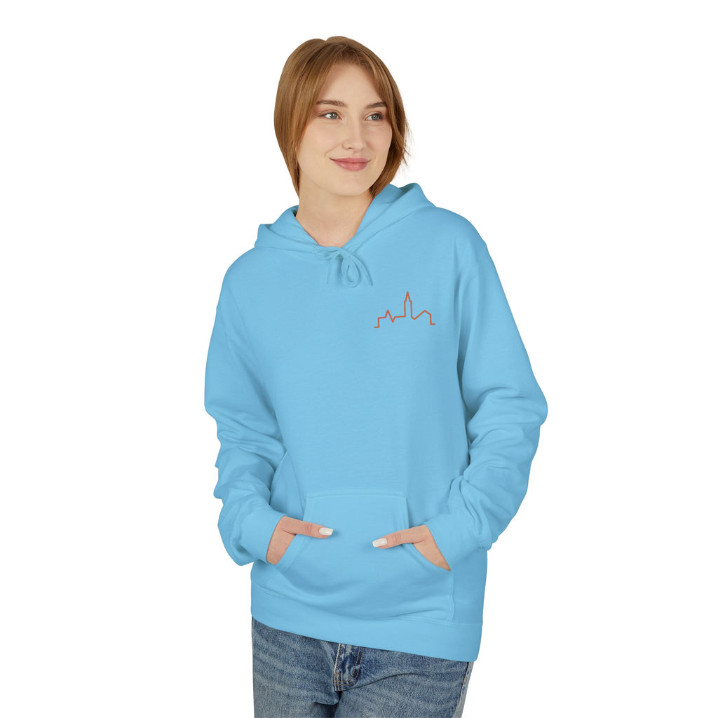 Artistic Unisex Fleece Hoodie - Cozy, Unique Design for Comfort, Ideal for Gifting, Casual Wear, Softstyle Style, Relaxation