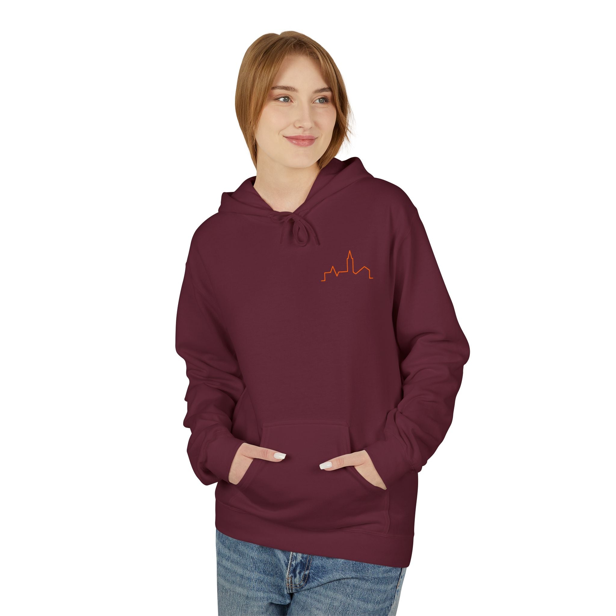 Artistic Unisex Fleece Hoodie - Cozy, Unique Design for Comfort, Ideal for Gifting, Casual Wear, Softstyle Style, Relaxation