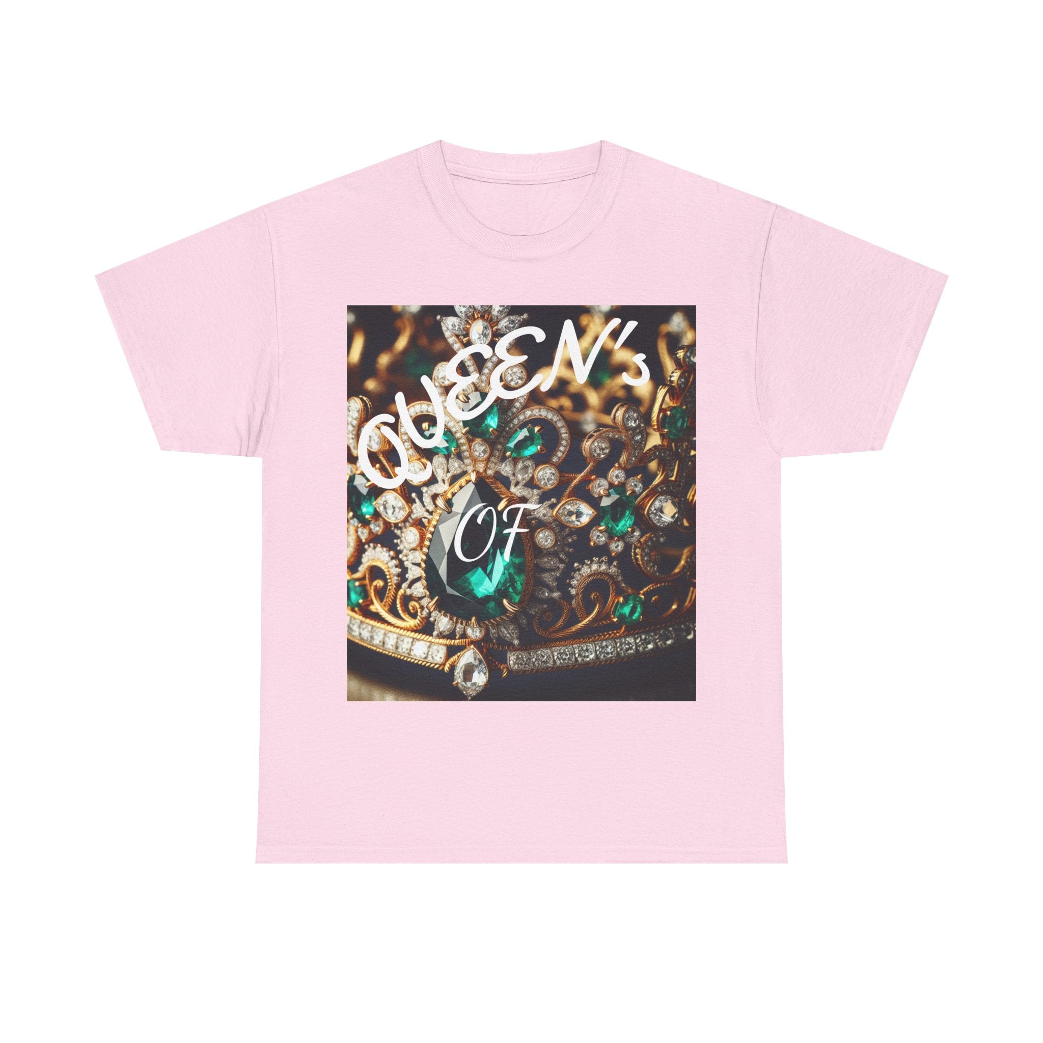 Queen of 66Twelve Unisex Heavy Cotton Tee, Stylish Graphic Tee, Trendy Gift, Casual Wear, Birthday Gift, Everyday Fashion