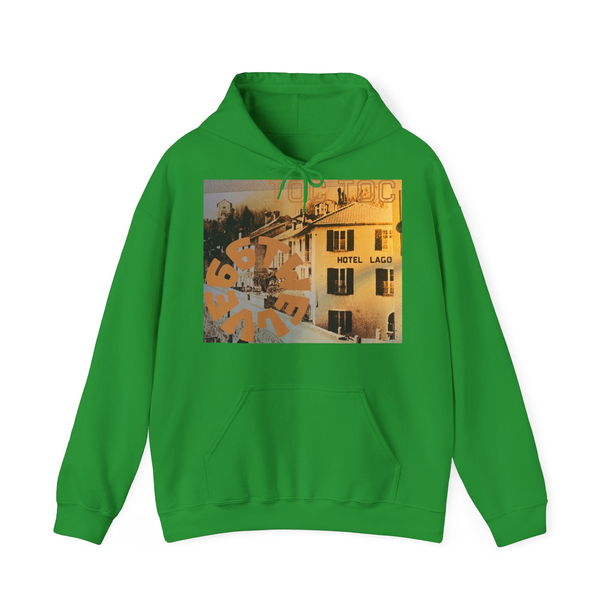 Retro Hotel Lago Hooded Sweatshirt