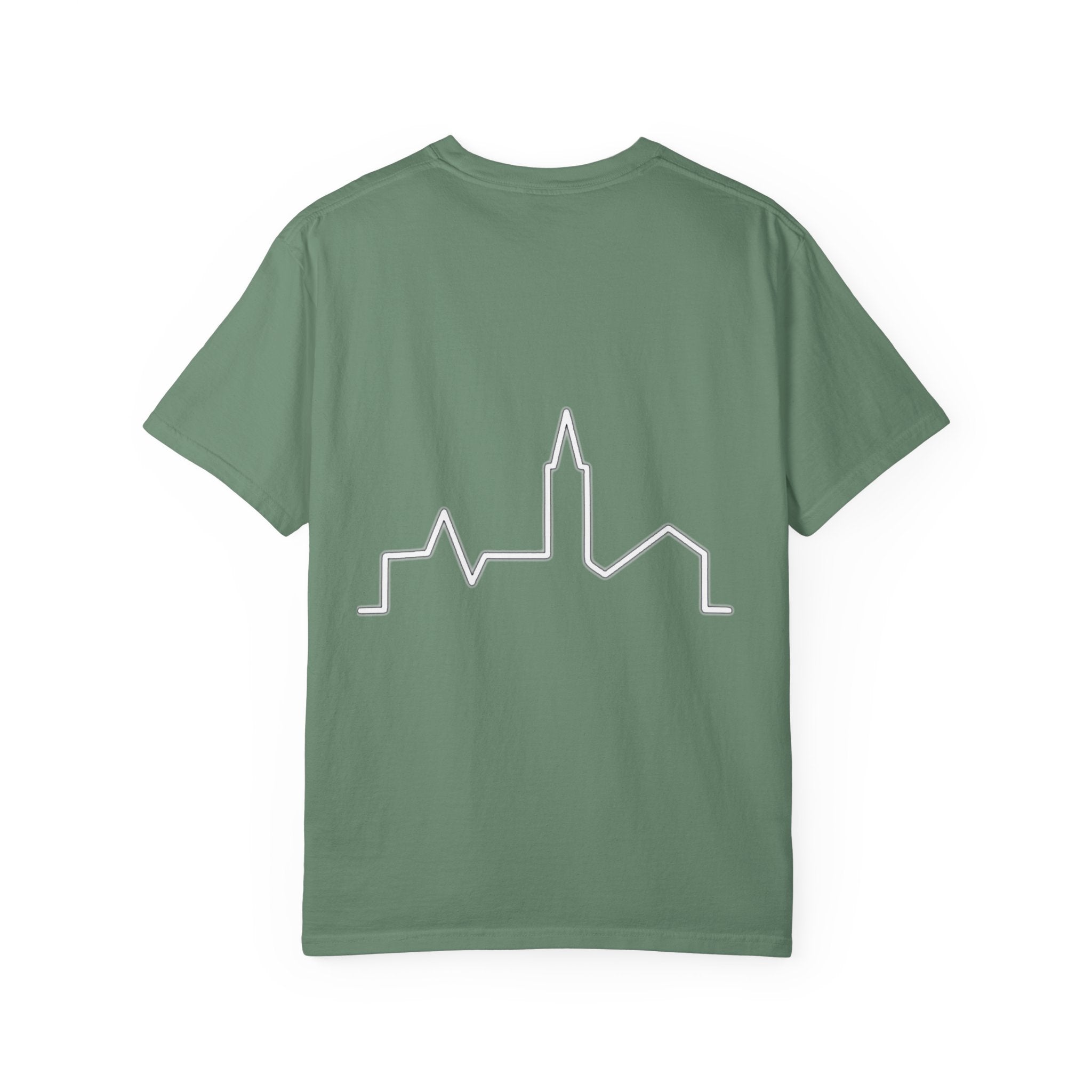 Vintage Lakeside Photo Tee — "66TWELVE" Graphic T-Shirt
