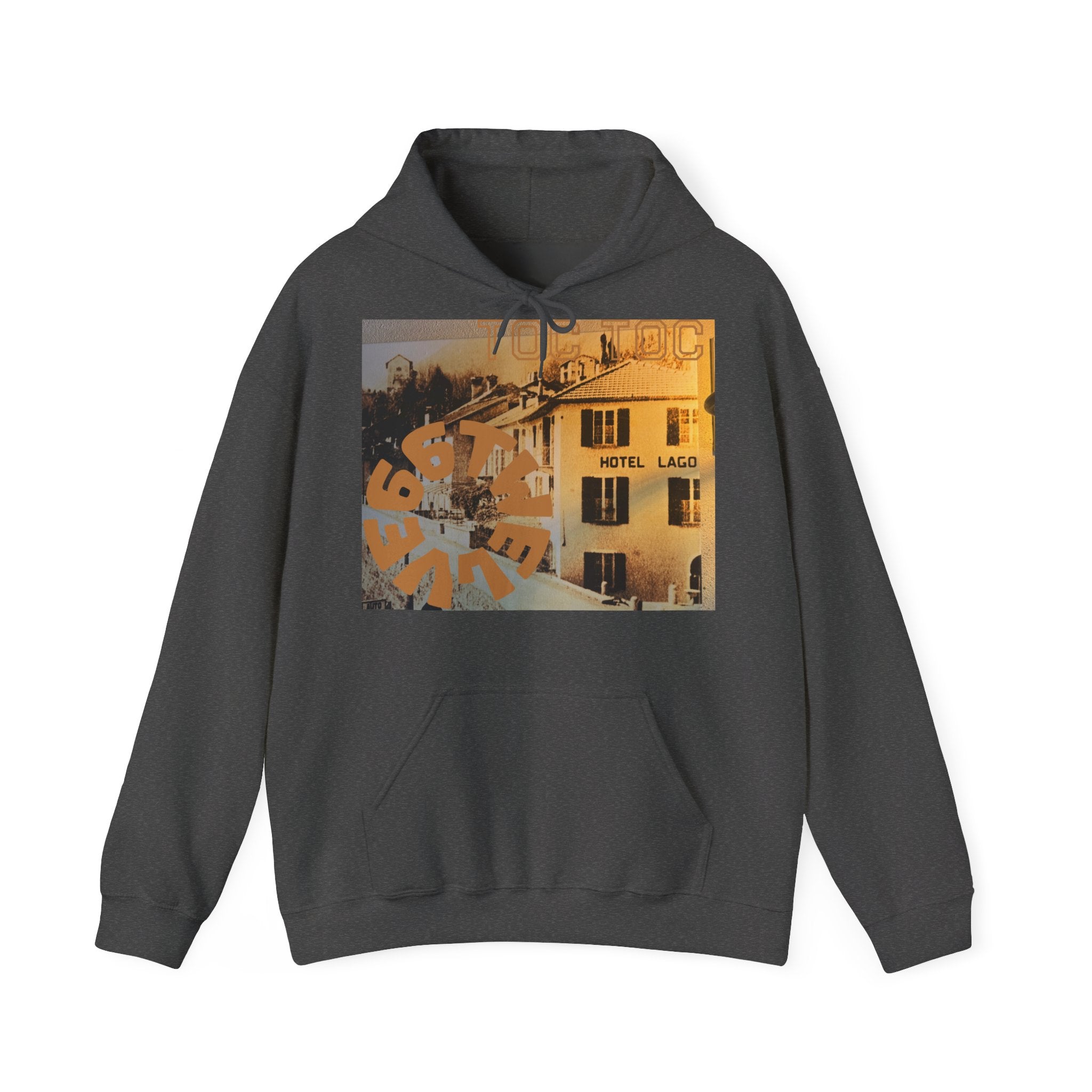 Retro Hotel Lago Hooded Sweatshirt