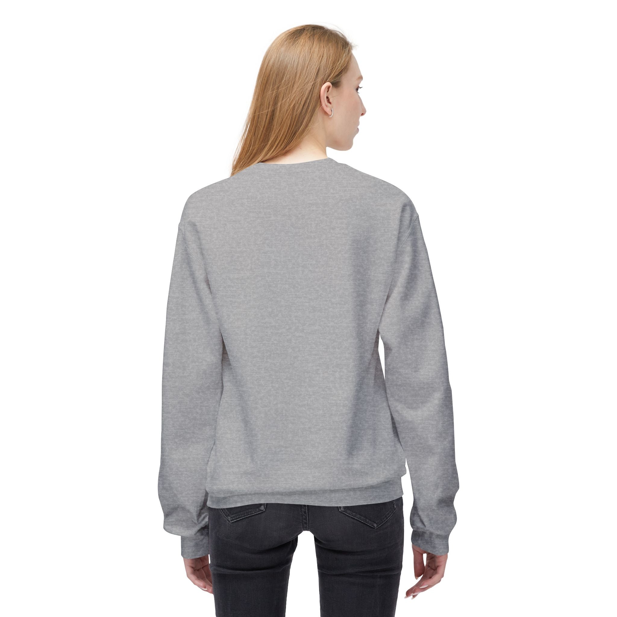 Minimal Skyline Crewneck Sweatshirt — Small Gold City Graphic