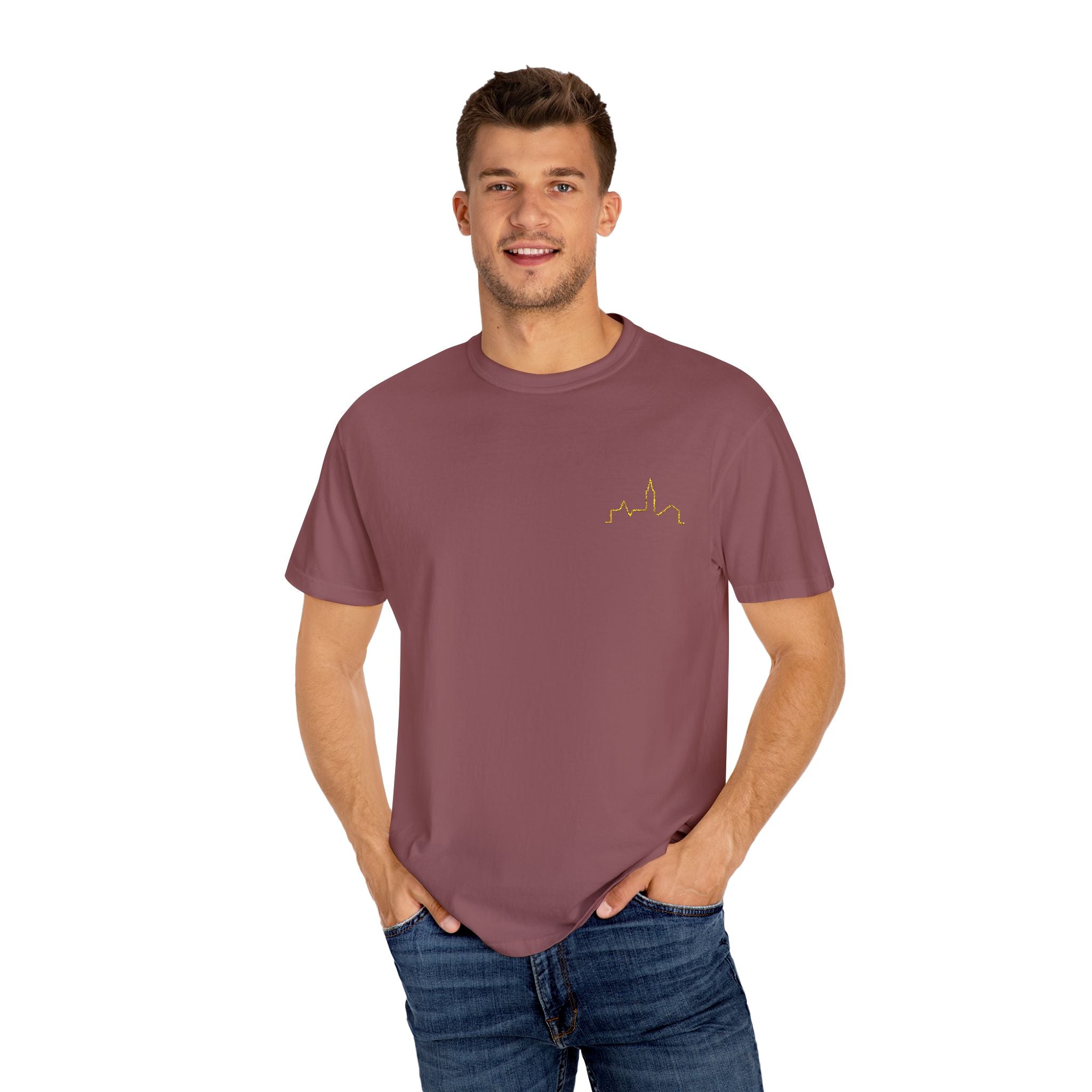 Chic Unisex Garment-Dyed T-Shirt, Casual Everyday Wear, Gifts for Him & Her, Summer Essentials, Relaxed Fit Apparel