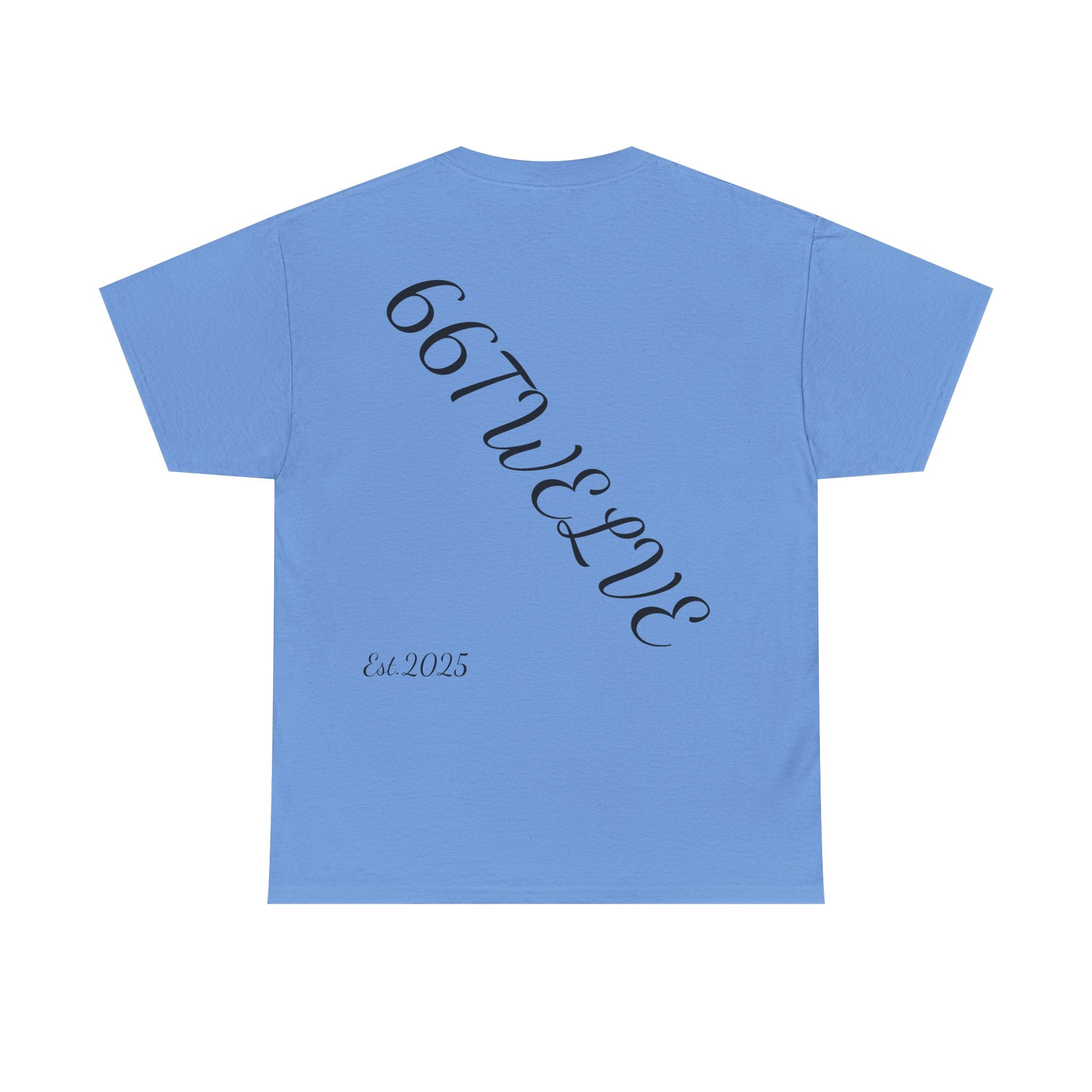 Queen of 66Twelve Unisex Heavy Cotton Tee, Stylish Graphic Tee, Trendy Gift, Casual Wear, Birthday Gift, Everyday Fashion
