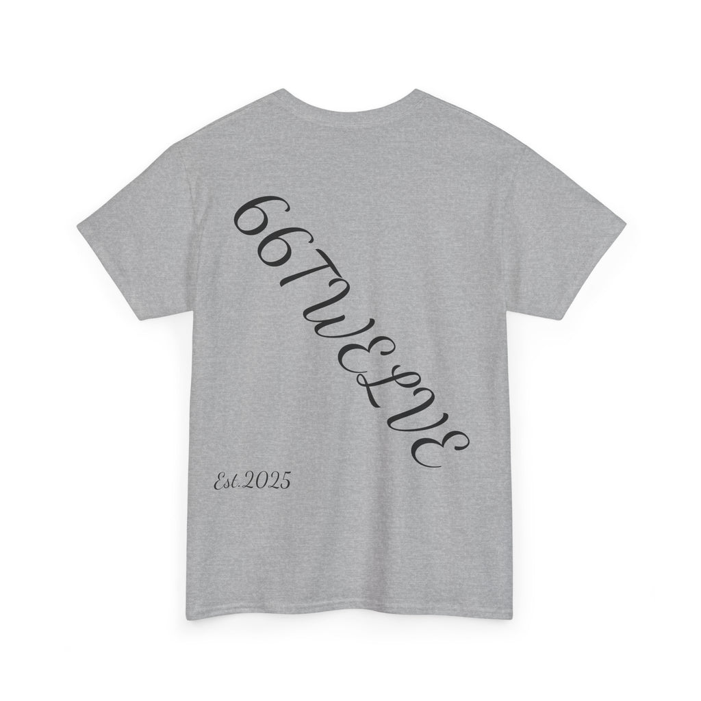 Queen of 66Twelve Unisex Heavy Cotton Tee, Stylish Graphic Tee, Trendy Gift, Casual Wear, Birthday Gift, Everyday Fashion