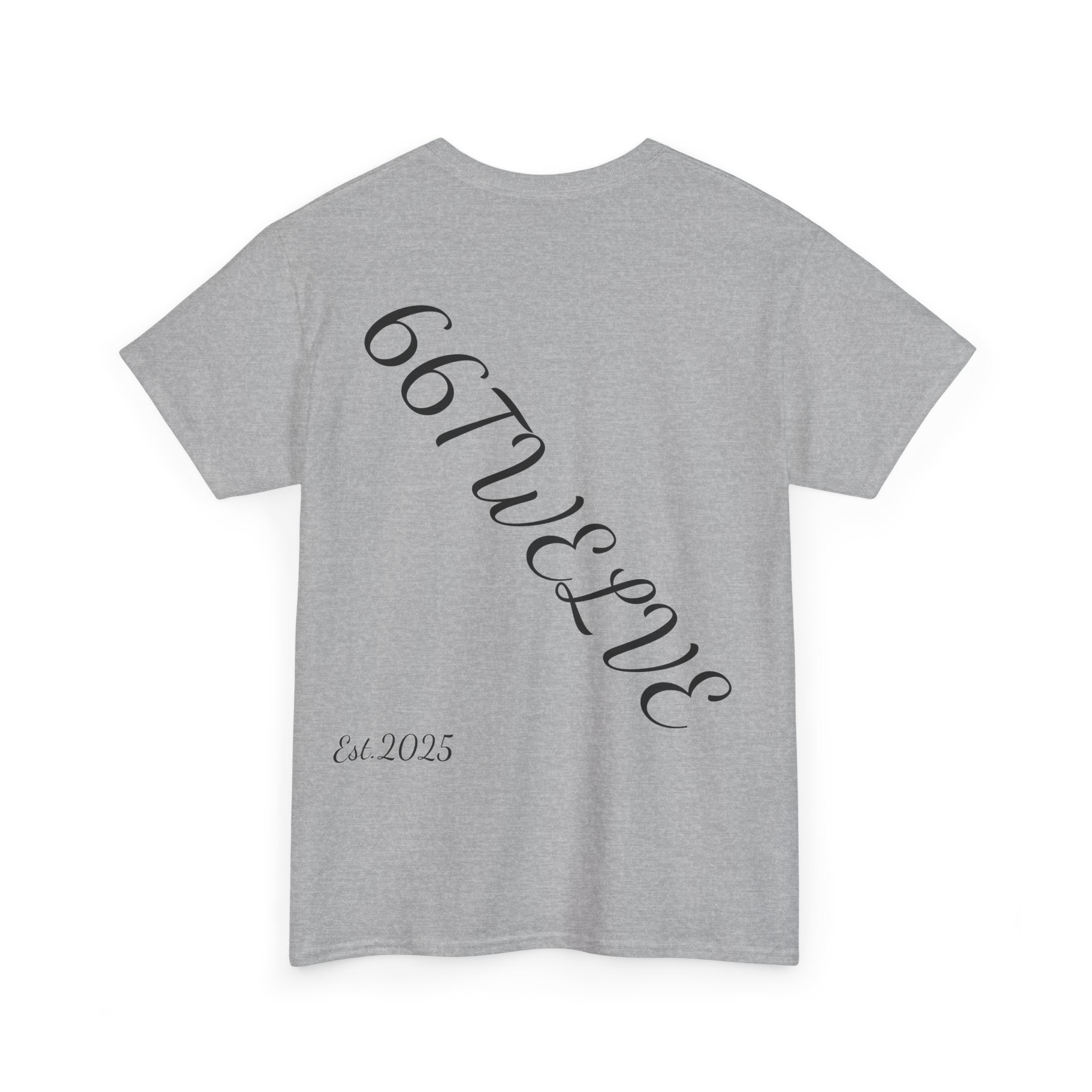 Queen of 66Twelve Unisex Heavy Cotton Tee, Stylish Graphic Tee, Trendy Gift, Casual Wear, Birthday Gift, Everyday Fashion