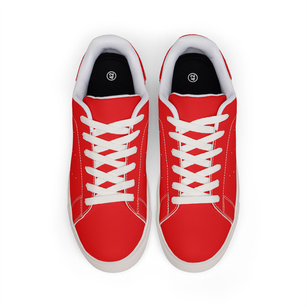 Men's Low-Top Leather Sneakers