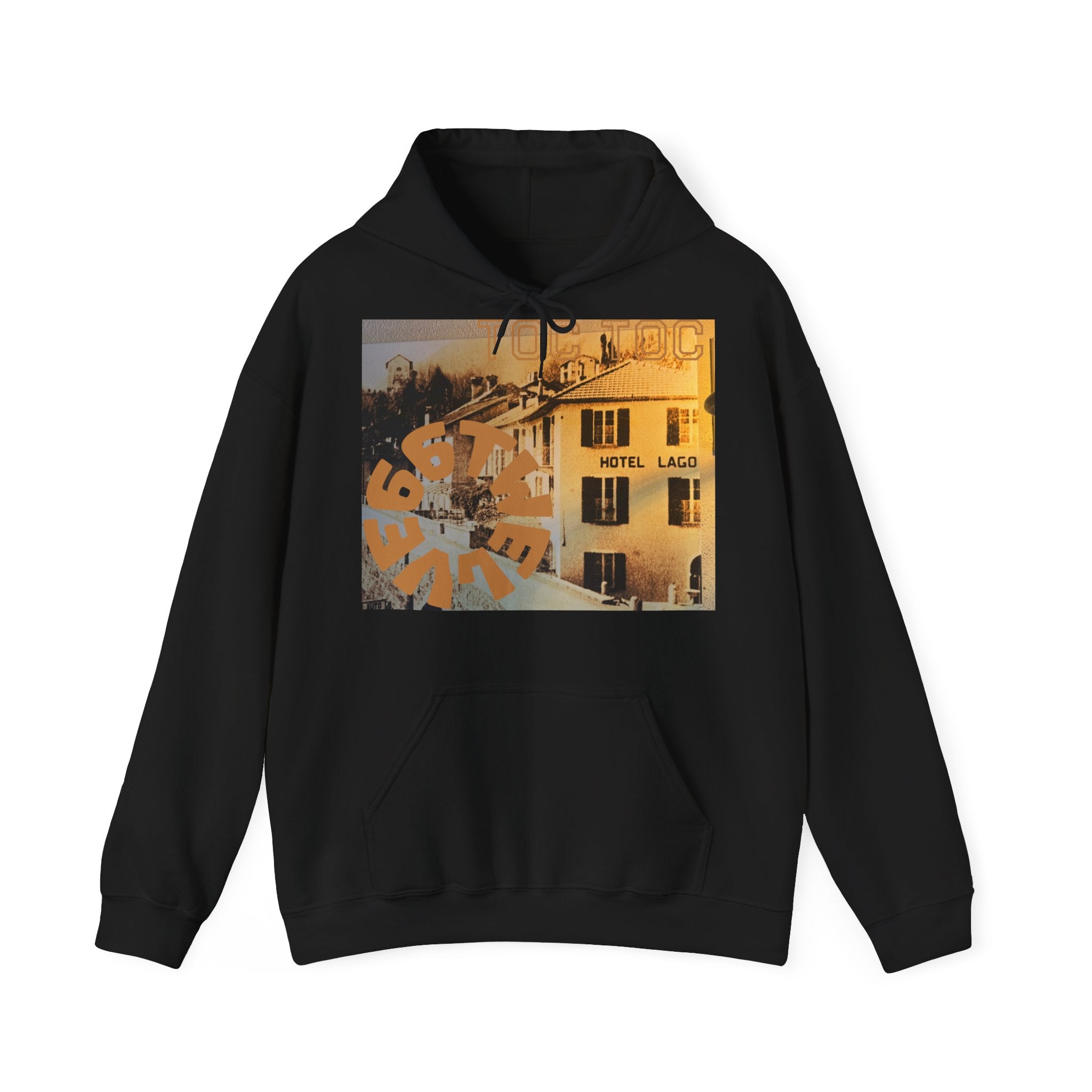 Retro Hotel Lago Hooded Sweatshirt
