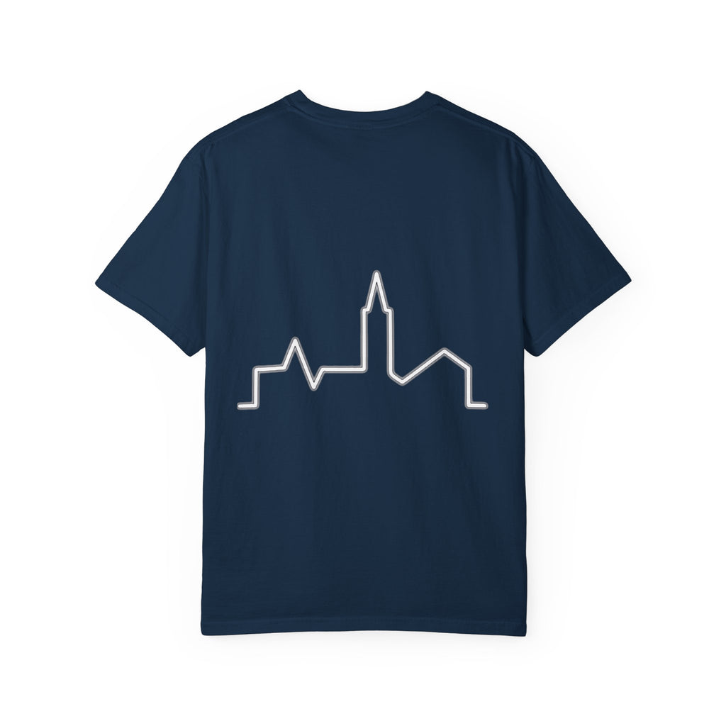 Vintage Lakeside Photo Tee — "66TWELVE" Graphic T-Shirt