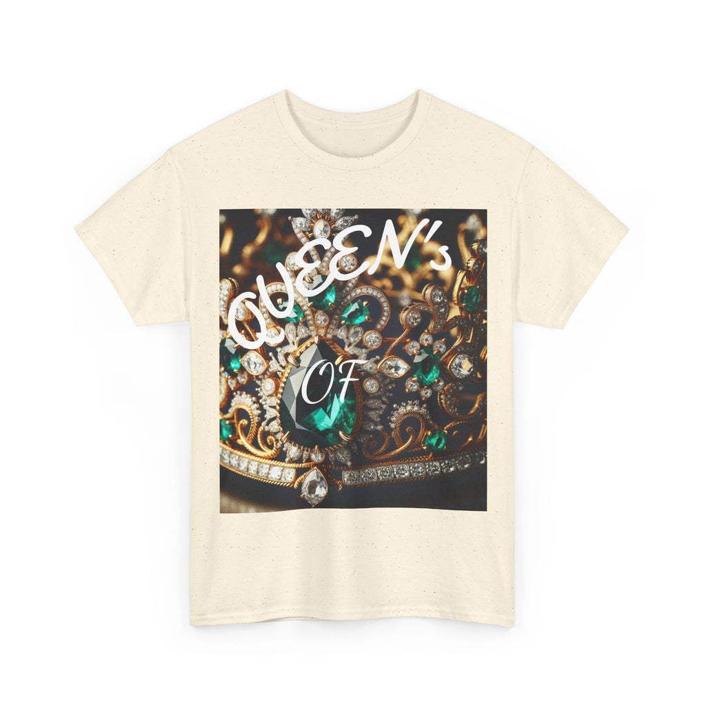 Queen of 66Twelve Unisex Heavy Cotton Tee, Stylish Graphic Tee, Trendy Gift, Casual Wear, Birthday Gift, Everyday Fashion