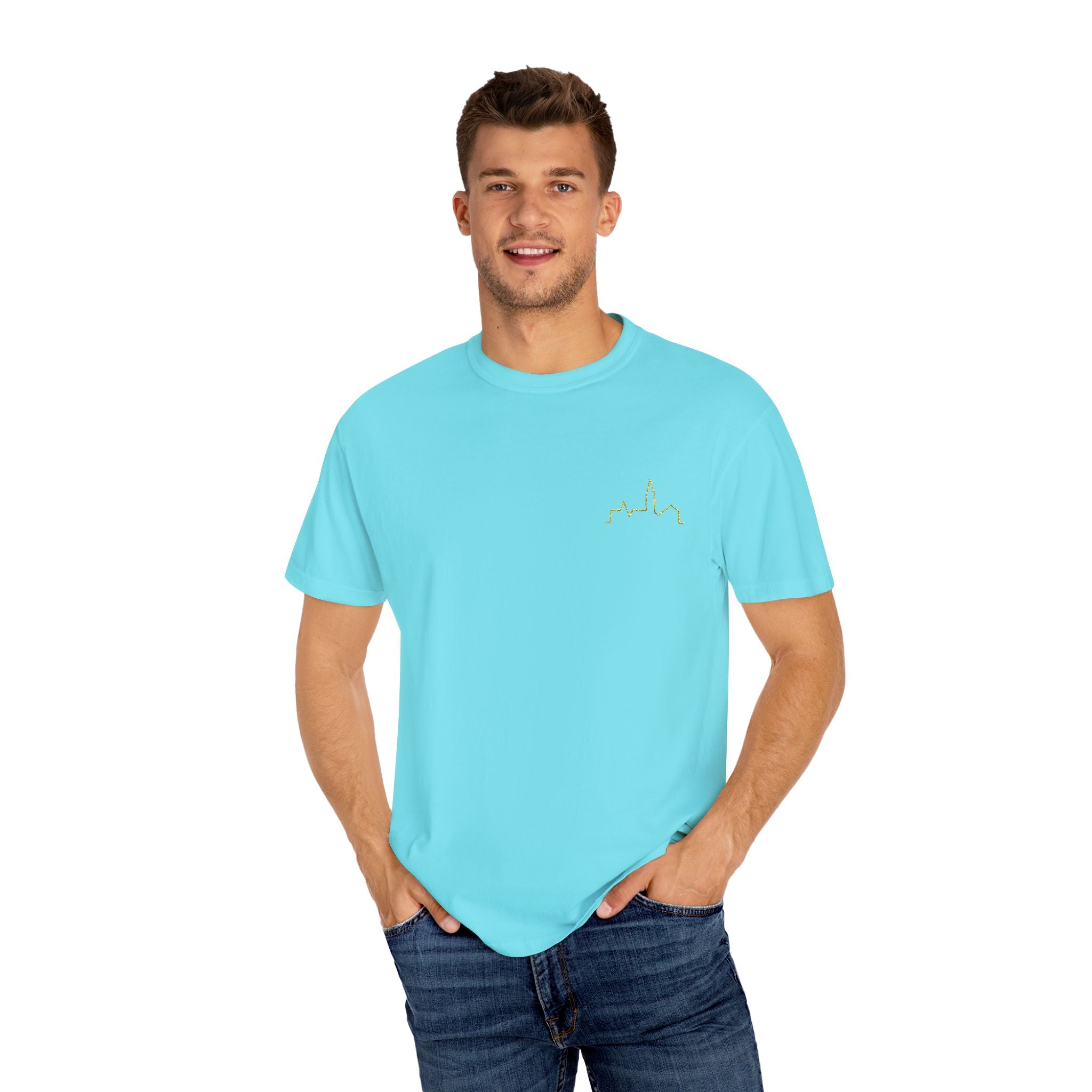 Chic Unisex Garment-Dyed T-Shirt, Casual Everyday Wear, Gifts for Him & Her, Summer Essentials, Relaxed Fit Apparel