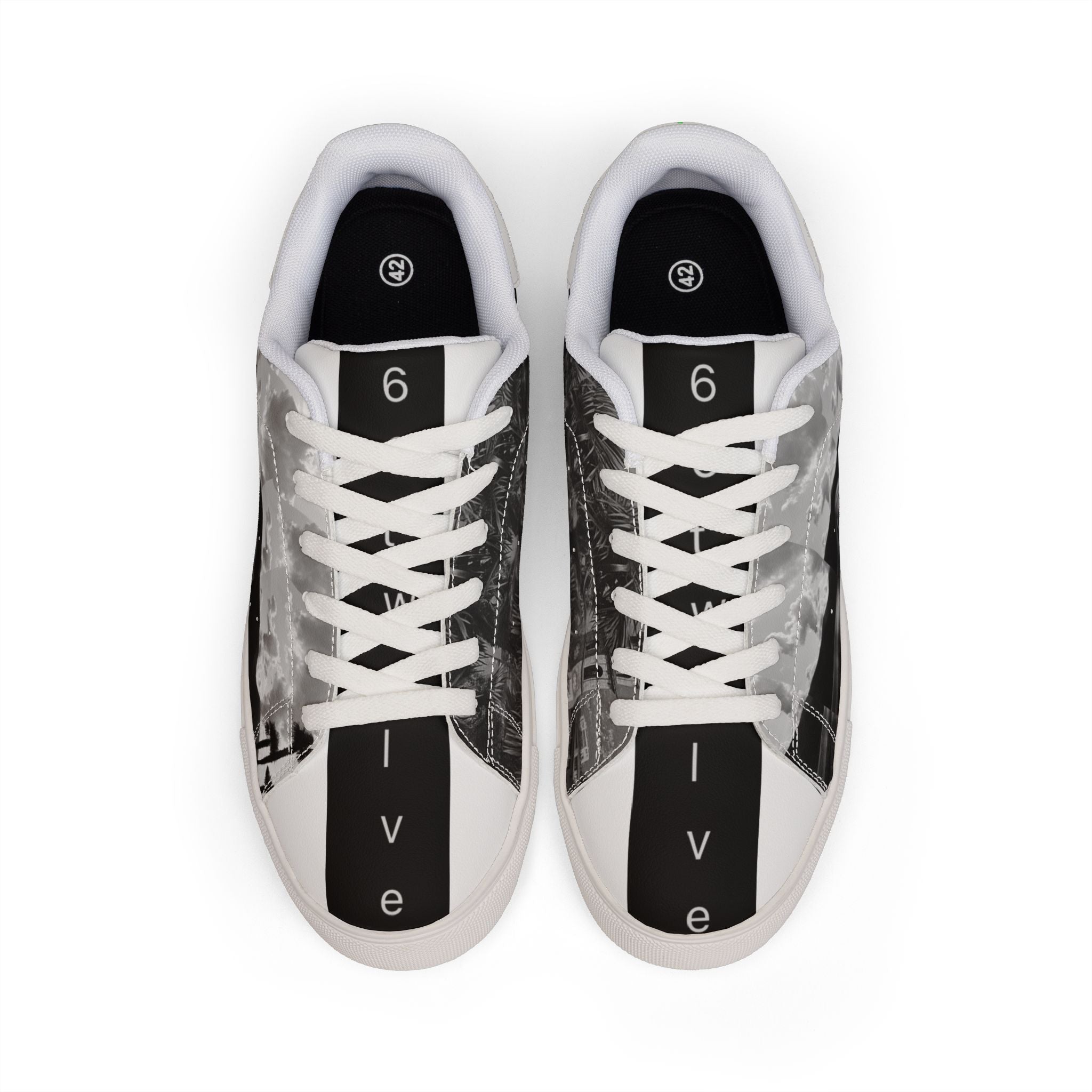 Men's Low-Top Leather Sneakers