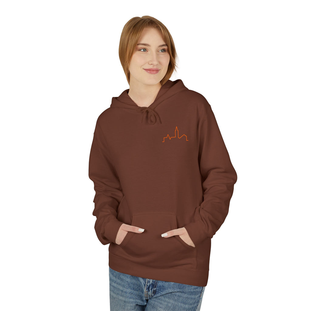 Artistic Unisex Fleece Hoodie - Cozy, Unique Design for Comfort, Ideal for Gifting, Casual Wear, Softstyle Style, Relaxation
