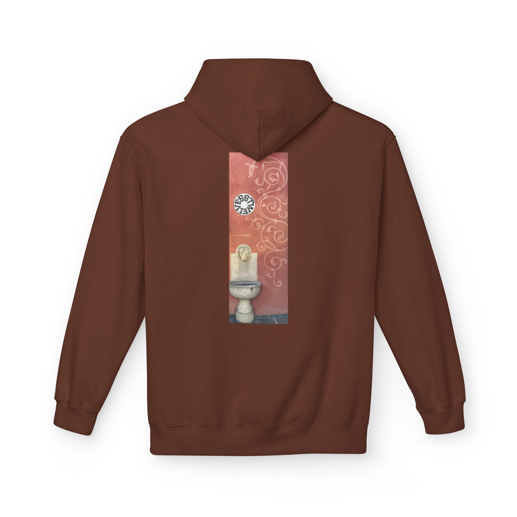 Artistic Unisex Fleece Hoodie - Cozy, Unique Design for Comfort, Ideal for Gifting, Casual Wear, Softstyle Style, Relaxation
