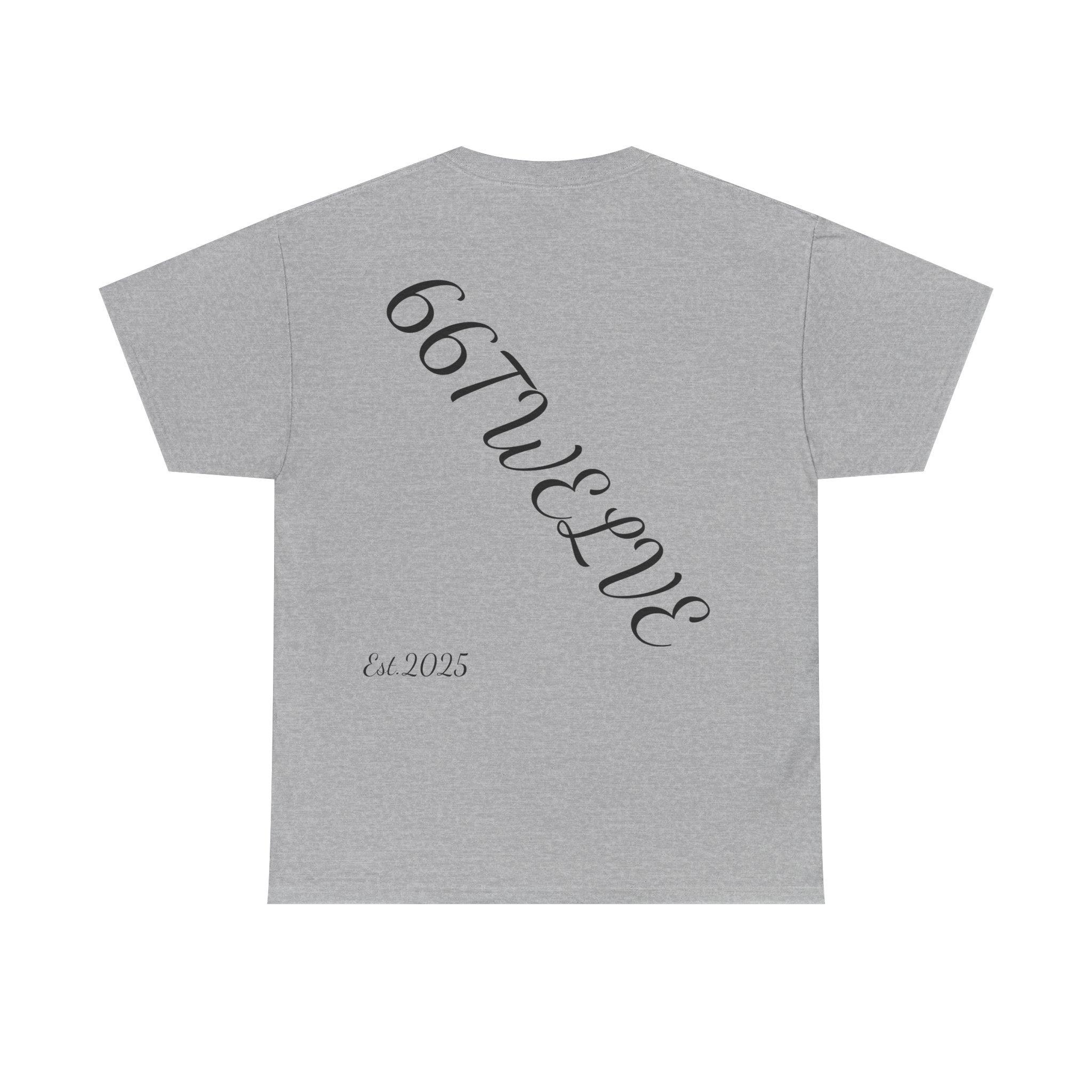 Queen of 66Twelve Unisex Heavy Cotton Tee, Stylish Graphic Tee, Trendy Gift, Casual Wear, Birthday Gift, Everyday Fashion
