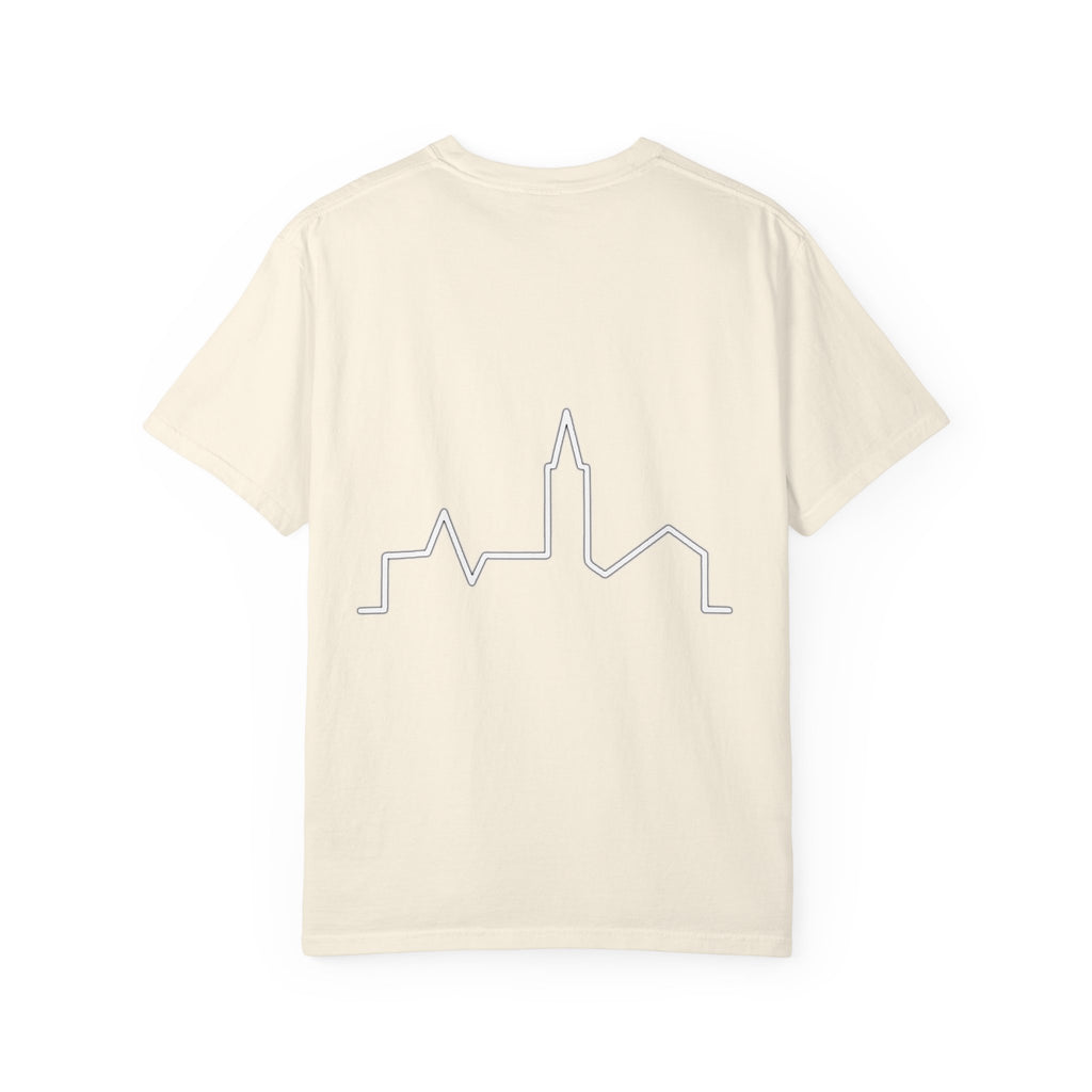 Vintage Lakeside Photo Tee — "66TWELVE" Graphic T-Shirt