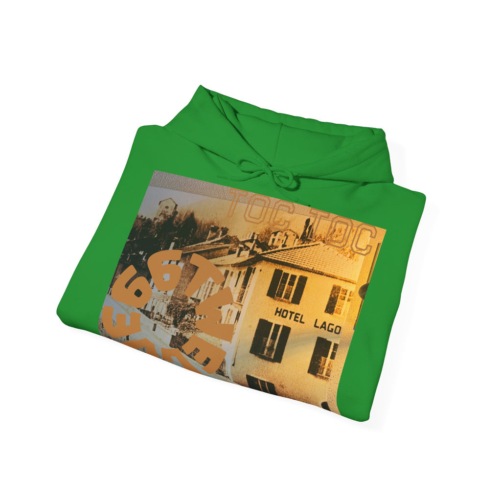 Retro Hotel Lago Hooded Sweatshirt