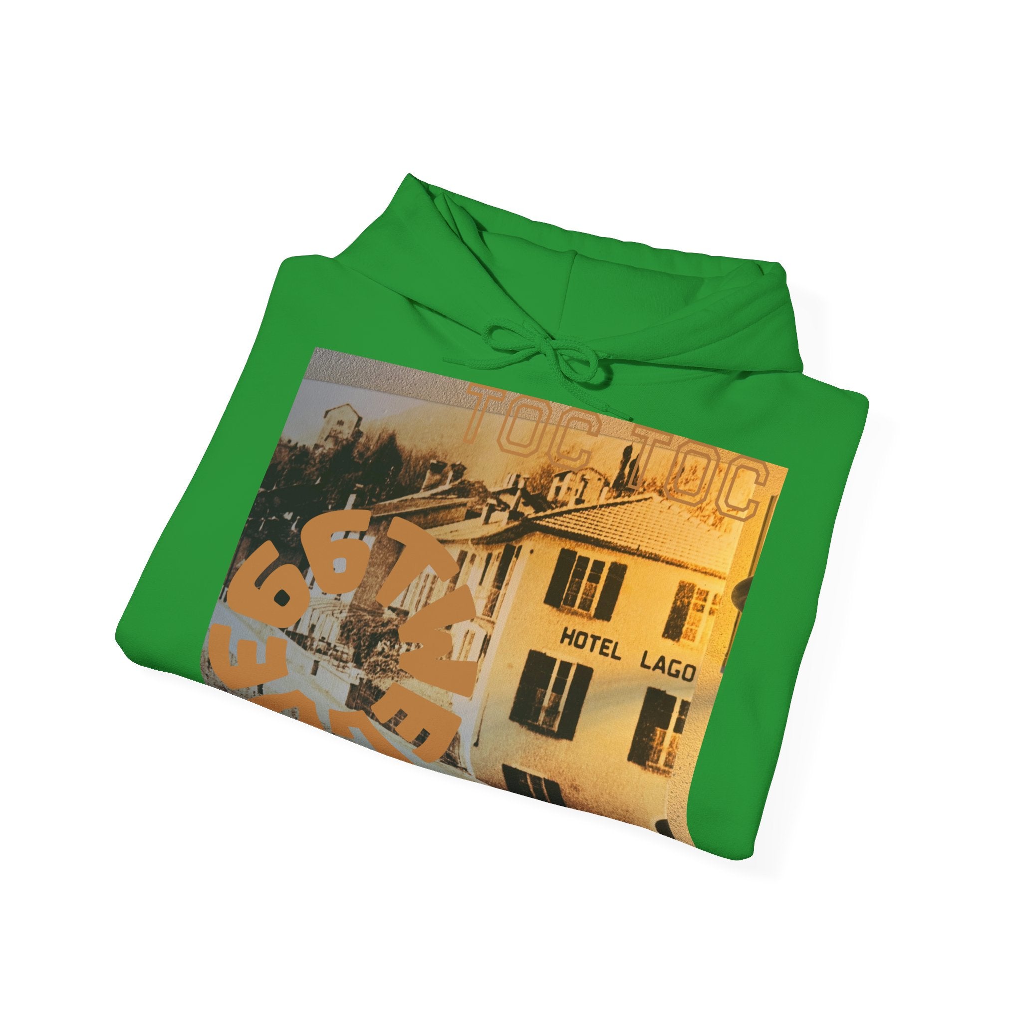 Retro Hotel Lago Hooded Sweatshirt