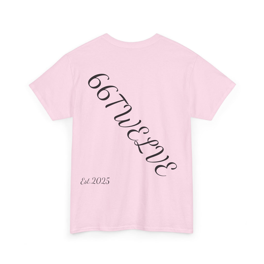 Queen of 66Twelve Unisex Heavy Cotton Tee, Stylish Graphic Tee, Trendy Gift, Casual Wear, Birthday Gift, Everyday Fashion