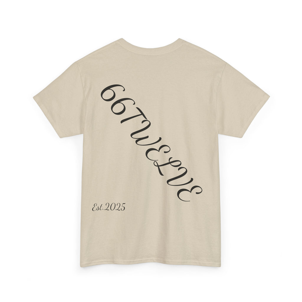 Queen of 66Twelve Unisex Heavy Cotton Tee, Stylish Graphic Tee, Trendy Gift, Casual Wear, Birthday Gift, Everyday Fashion