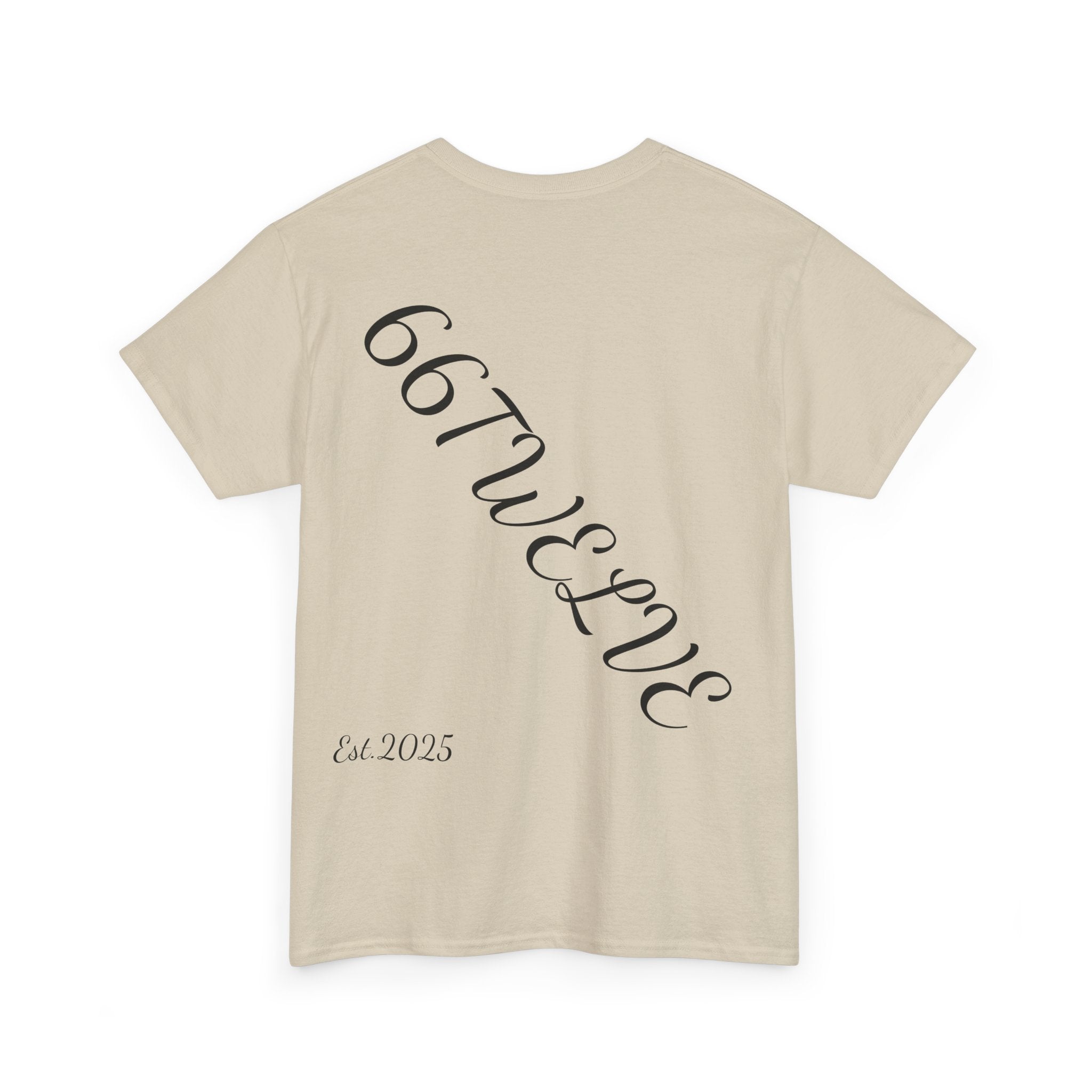 Queen of 66Twelve Unisex Heavy Cotton Tee, Stylish Graphic Tee, Trendy Gift, Casual Wear, Birthday Gift, Everyday Fashion