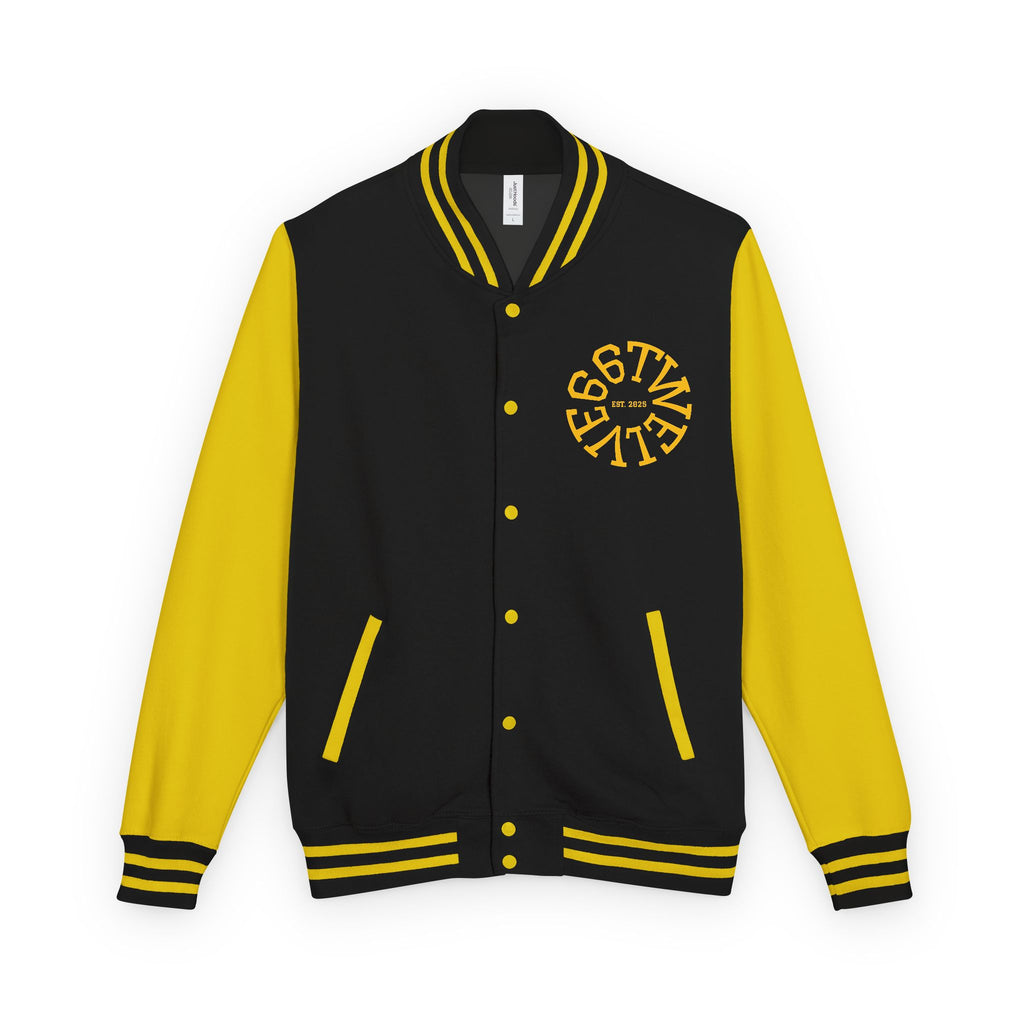 Stylish Unisex Heavyweight Letterman Jacket - Perfect for Game Days, Casual Outings, Celebrations, Sports Events, or Team Spirit