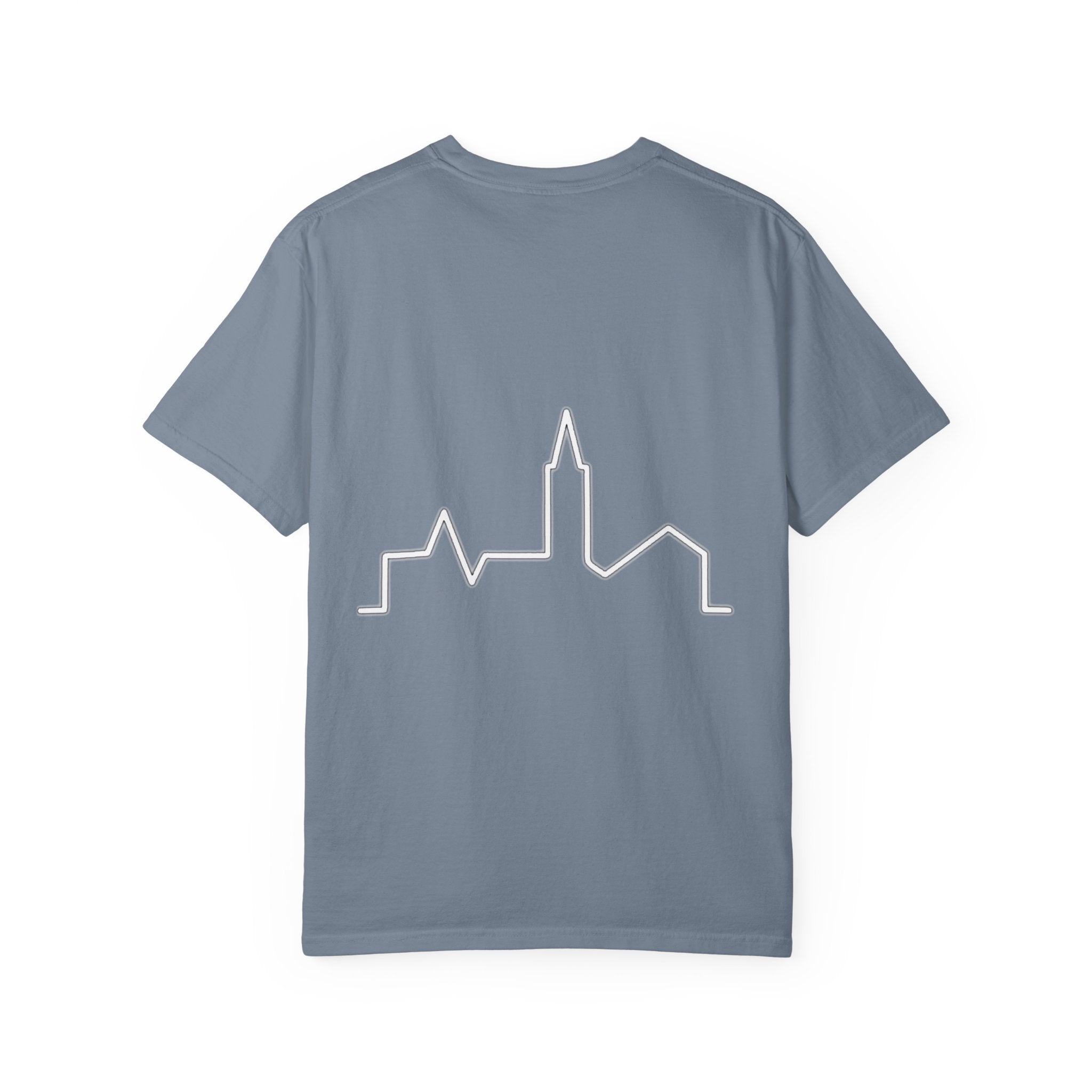 Vintage Lakeside Photo Tee — "66TWELVE" Graphic T-Shirt